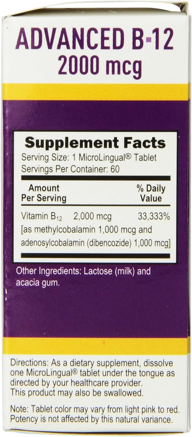 Foto 3 pulgar | Suplemento Superior Source No Shot Advanced B12 2000 Mcg 60 Tabletas - Venta Internacional.