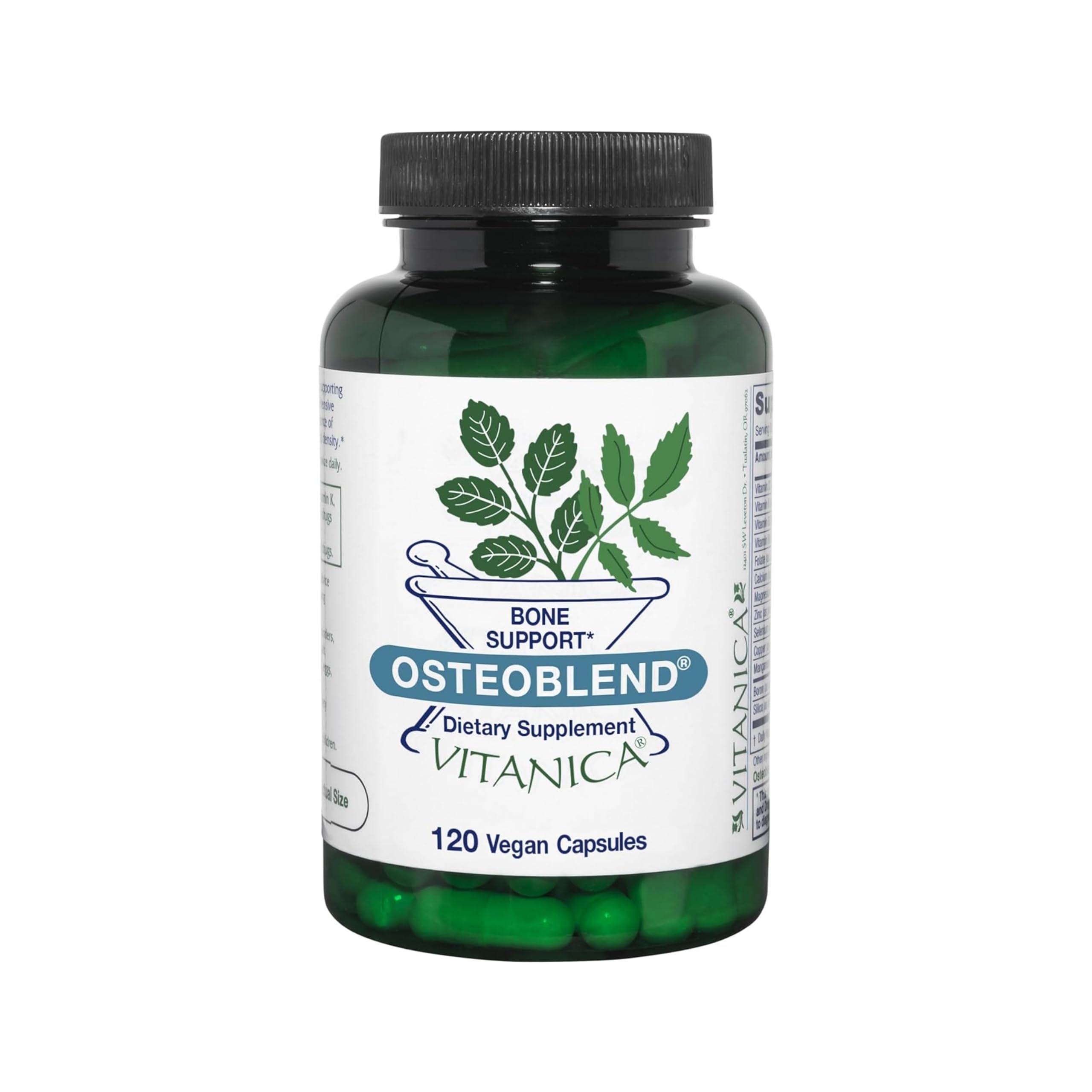 Foto 2 pulgar | Suplemento Vitanica Osteoblend Bone Support 120 Cápsulas - Venta Internacional.
