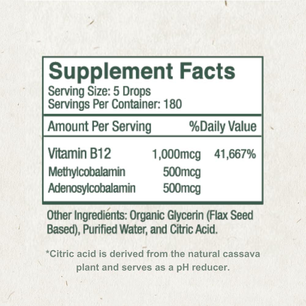 Foto 7 pulgar | Vitamina B12 Líquida Sublingual Live Wise Naturals - Venta Internacional.