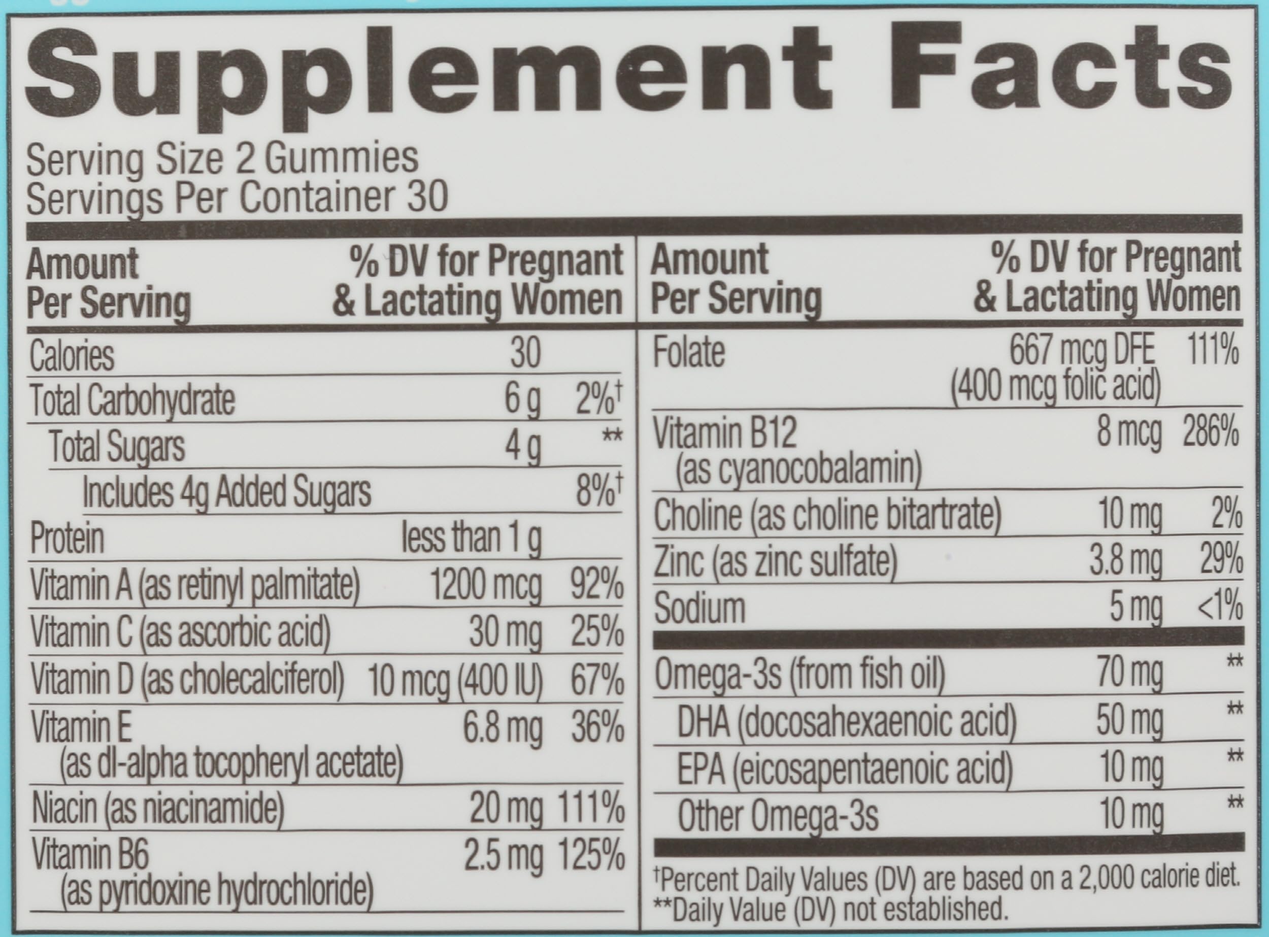 Foto 4 pulgar | Multivitamínico En Gomitas Prenatales Olly, El Suministro Esencial Para 30 Días - Venta Internacional.