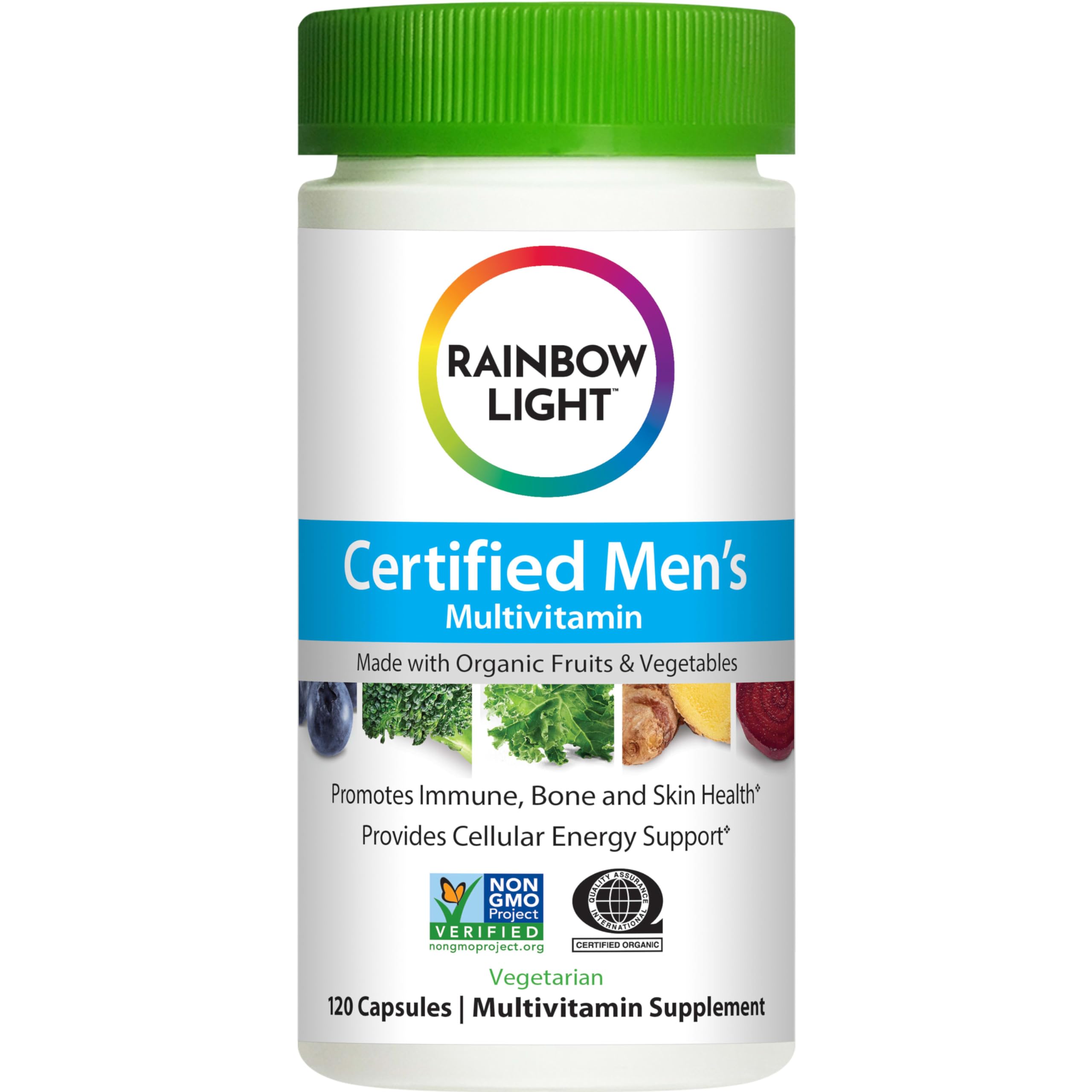 Foto 3 pulgar | Multivitamínico Rainbow Light Para Hombres Con Vitamina C, D Y Zinc 120 Comprimidos - Venta Internacional.