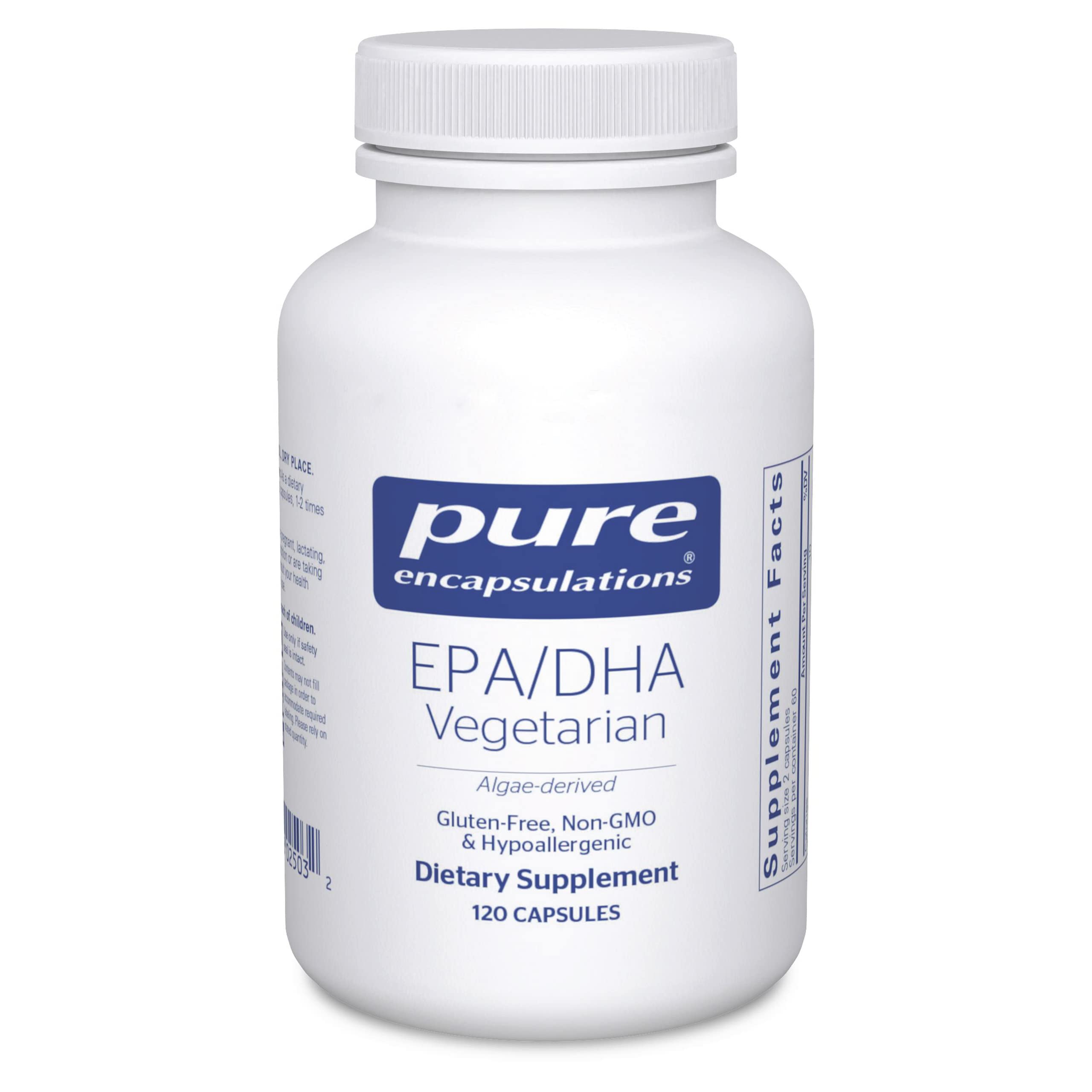 Foto 2 pulgar | Suplemento Pure Encapsulations Epa/dha Vegetariano 120 Cápsulas - Venta Internacional.