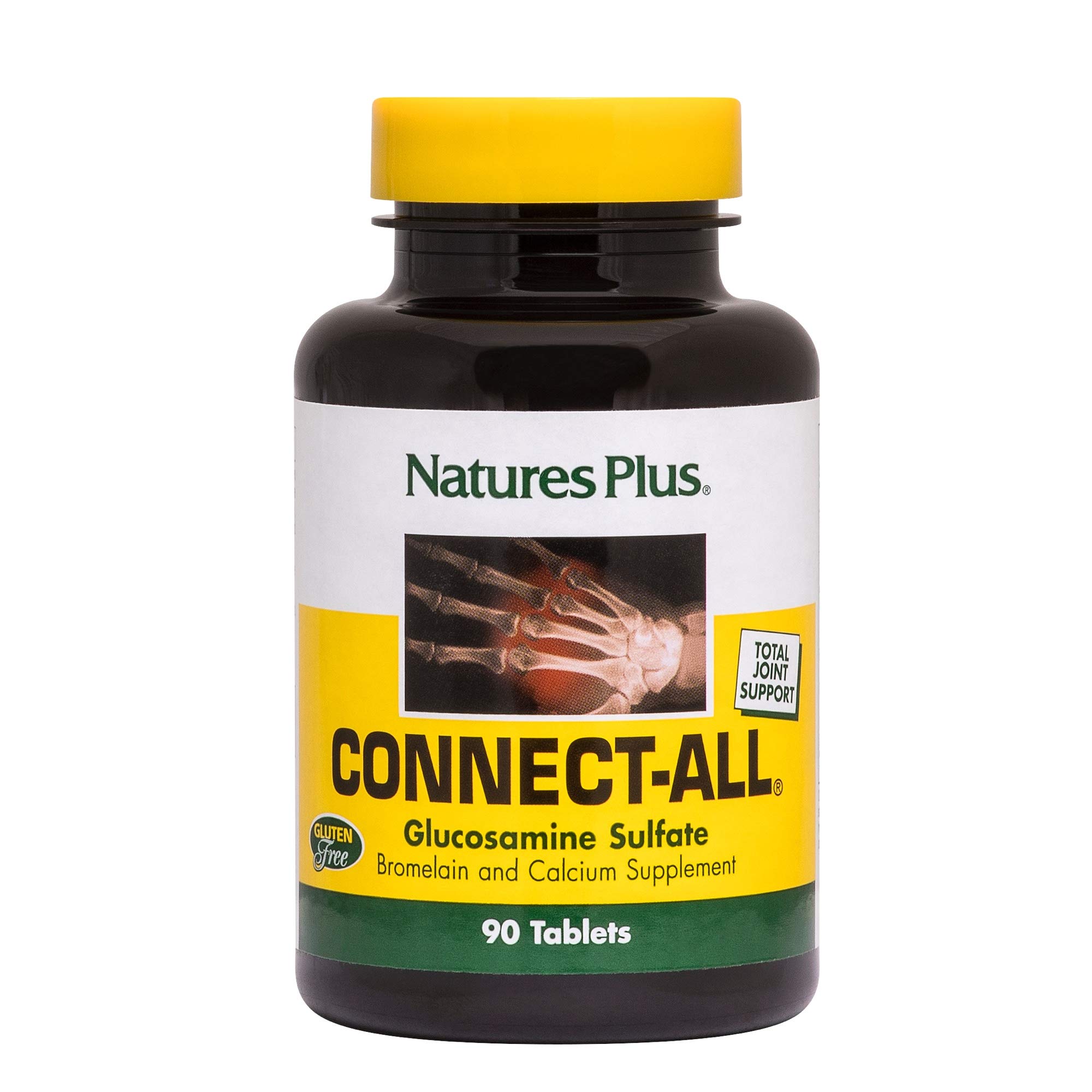 Foto 2 pulgar | Suplemento Natures Plus Connect-all De 300 Mg De Sulfato De Glucosamina - Venta Internacional.