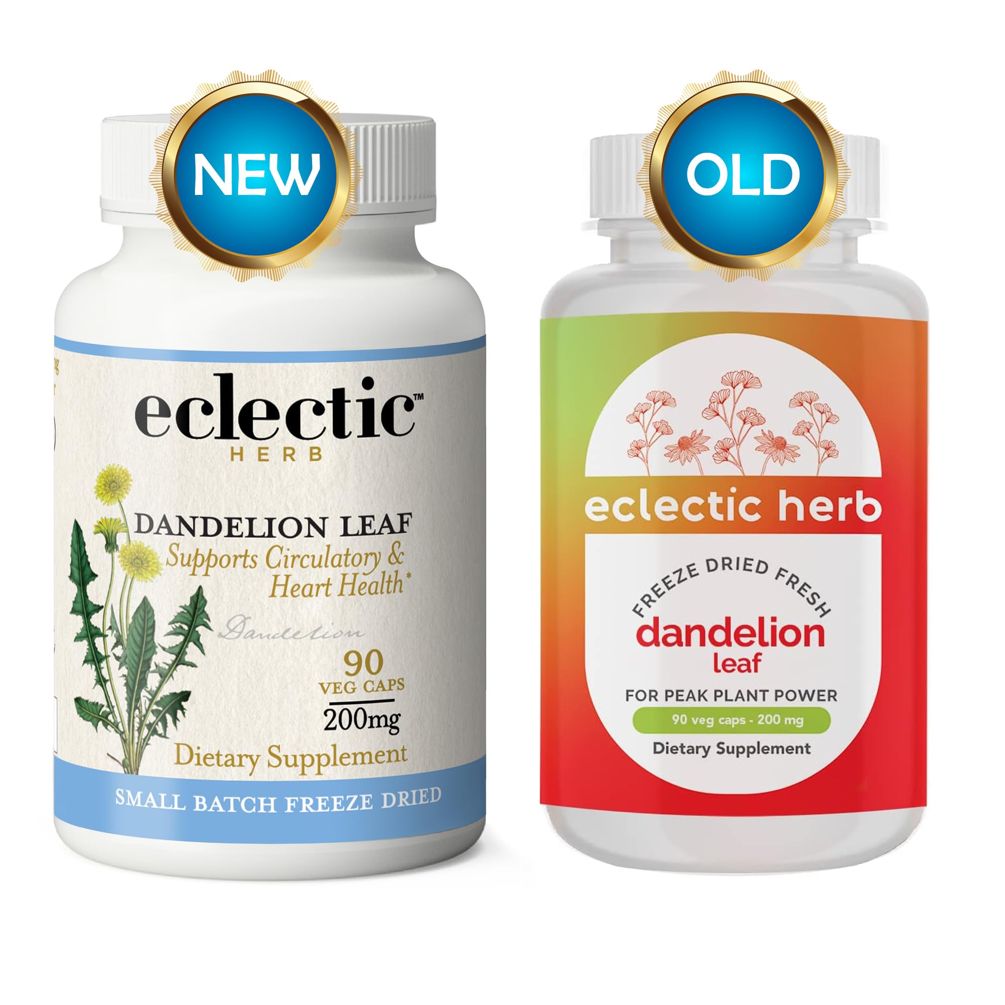 Foto 3 pulgar | Suplemento Eclectic Institute Dandelion Leaf 90 Ct (200 Mg) - Venta Internacional.