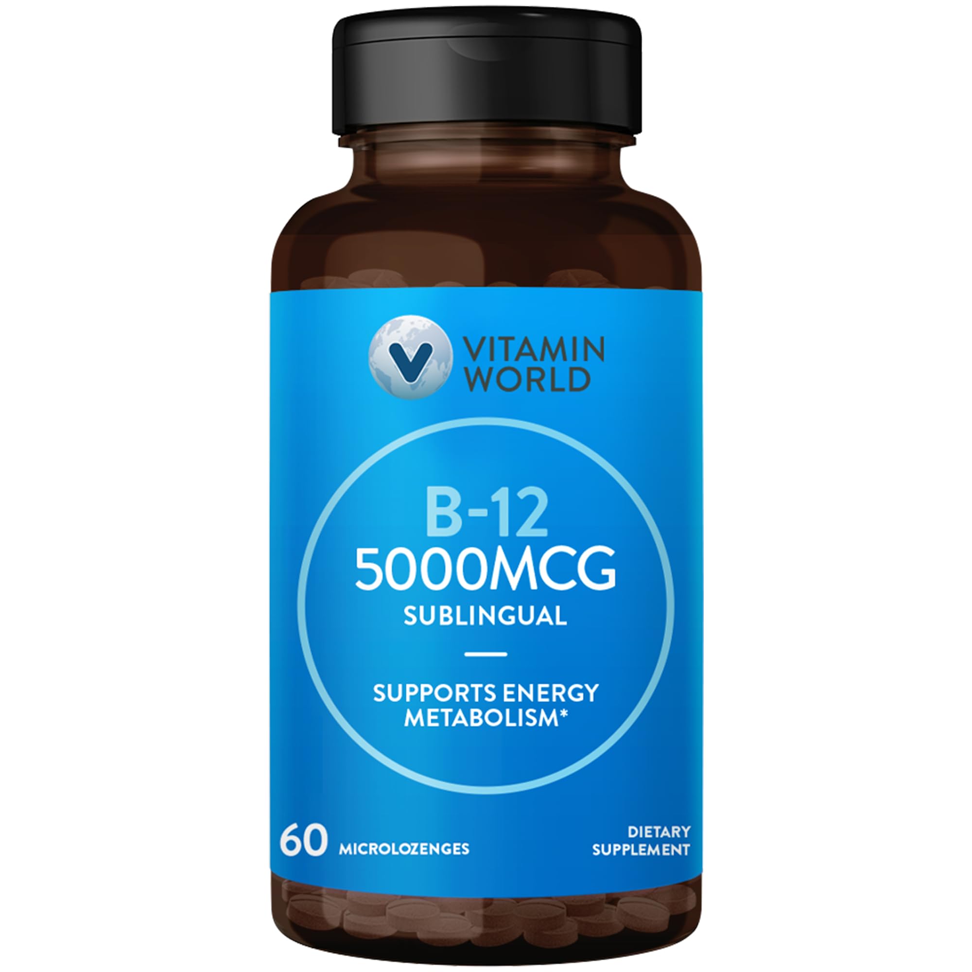 Foto 2 pulgar | Suplemento Vitamin World Vitamina B-12 5000 Mcg Sublingual - Venta Internacional.