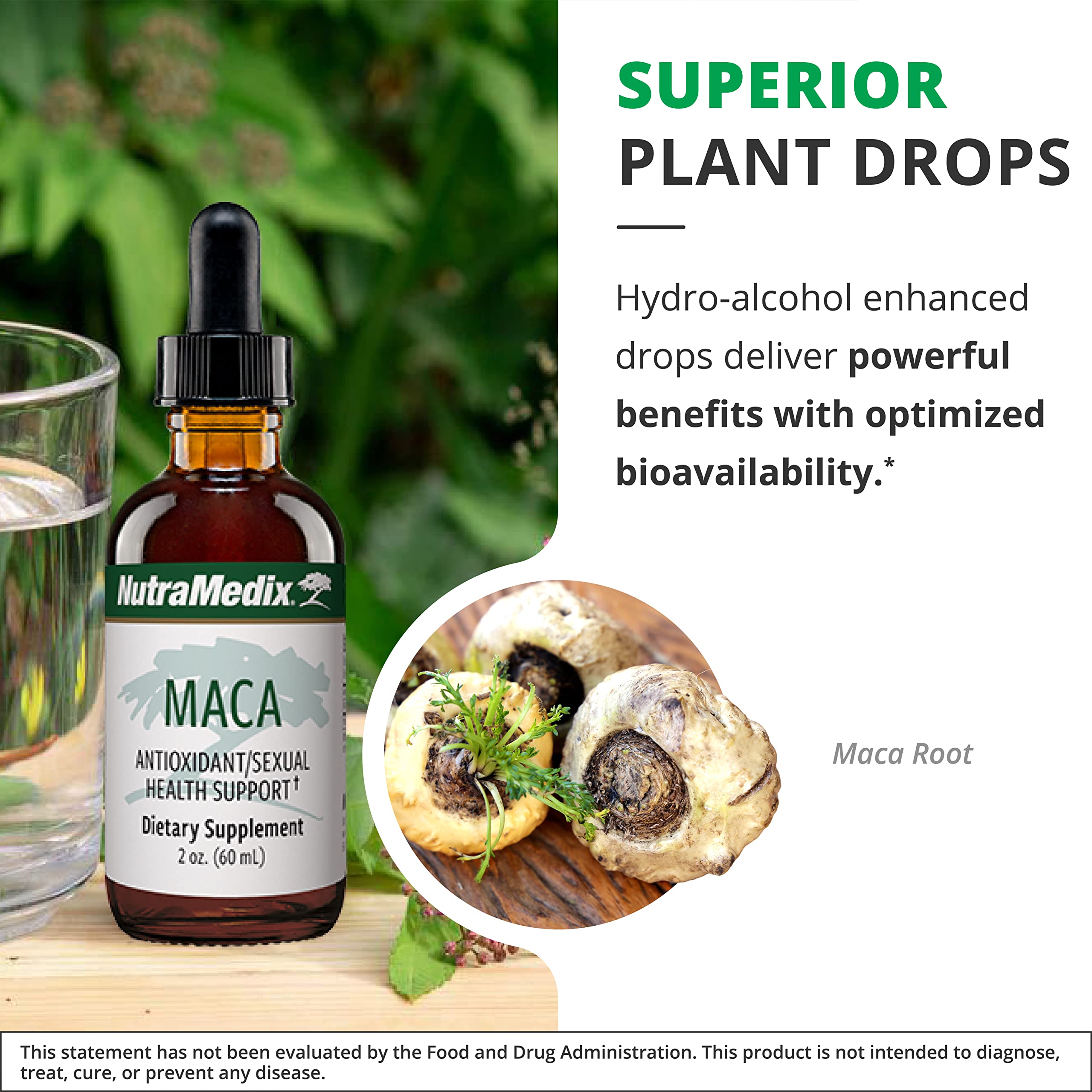 Foto 6 pulgar | Suplemento Nutramedix De Tintura Líquida De Maca 60 Ml Para Mujeres - Venta Internacional.