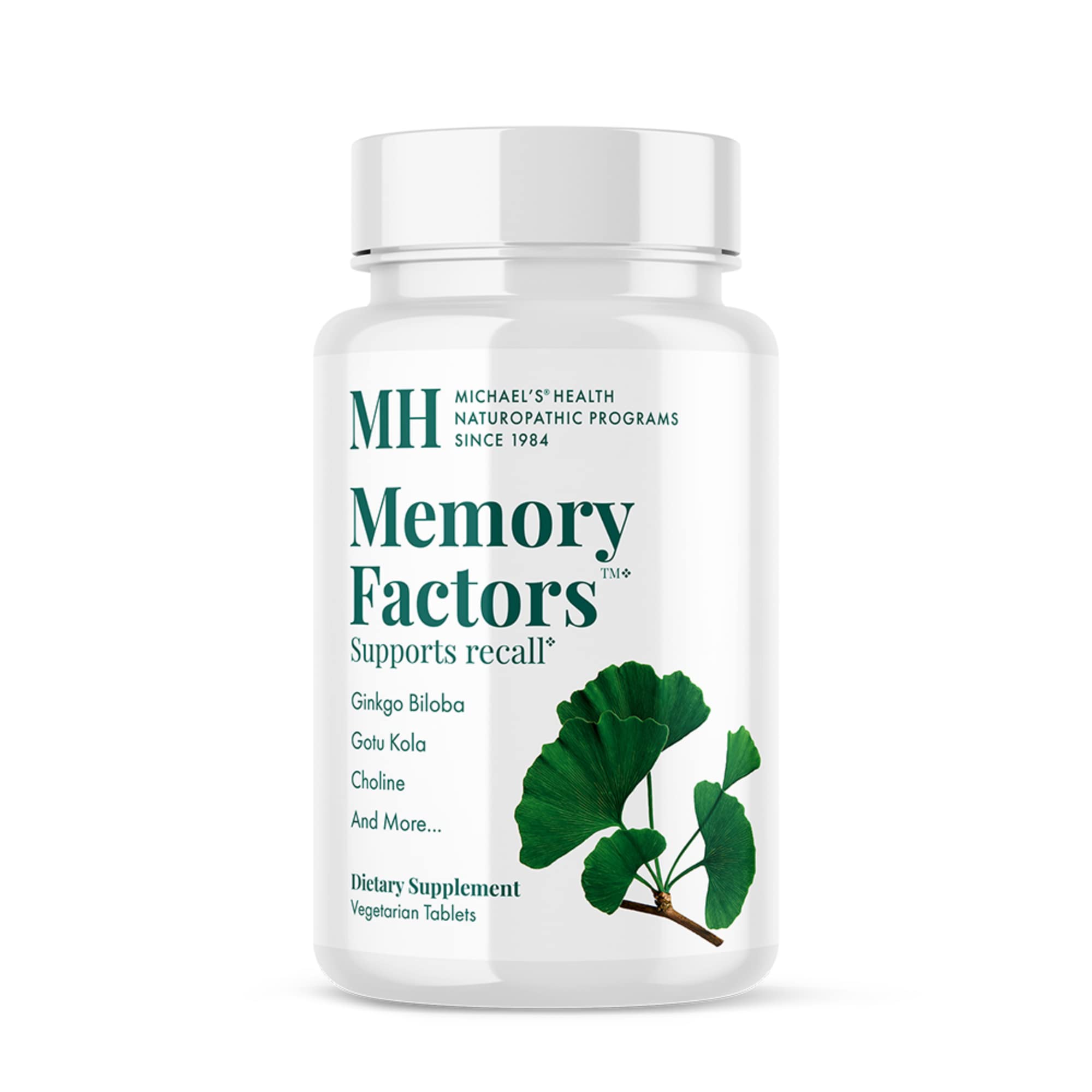 Foto 2 pulgar | Suplemento Michael's Memory Factors 90 Tabletas Vegetarianas - Venta Internacional.