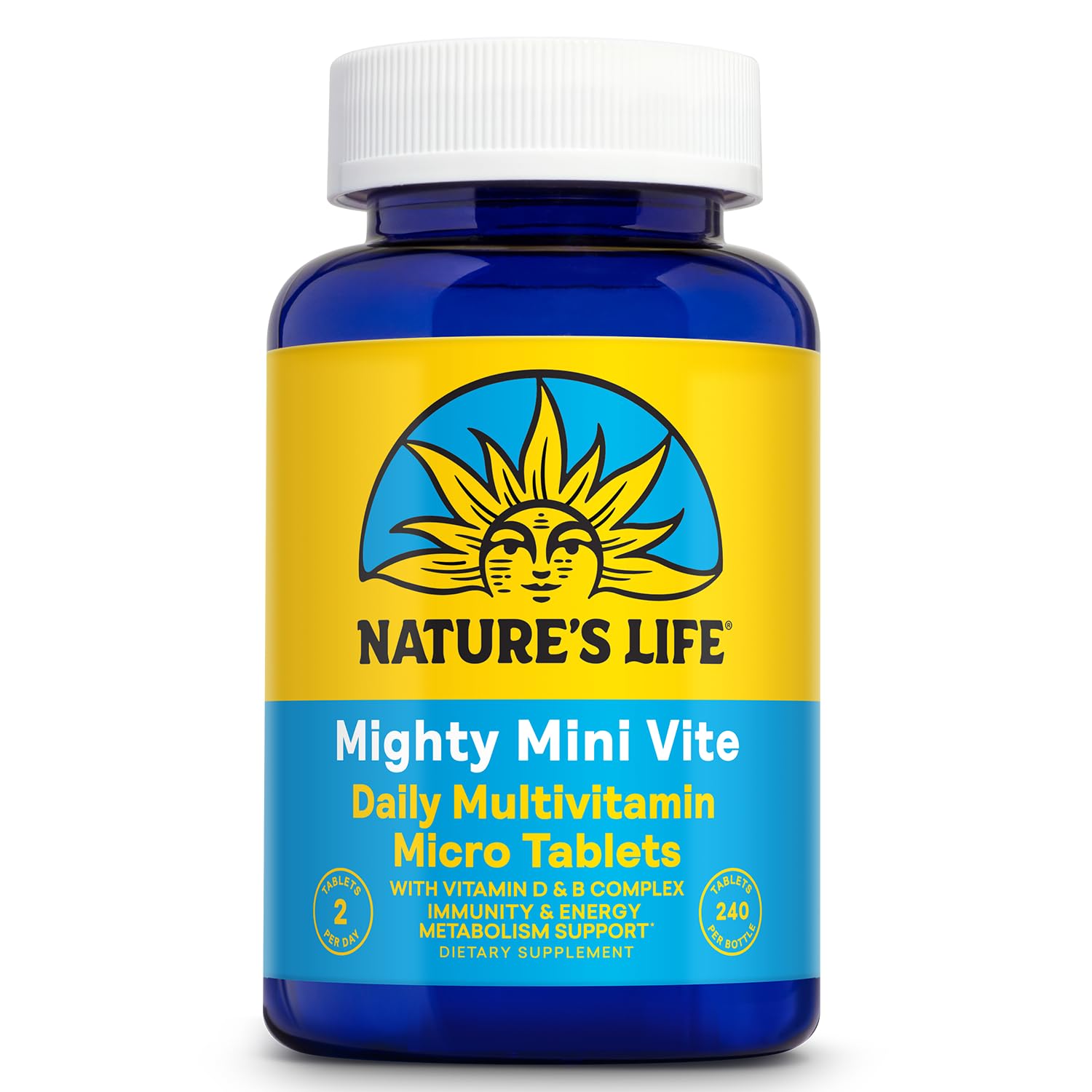 Foto 2 pulgar | Multivitamínico Nature's Life Mighty Mini Vite 240 Comprimidos - Venta Internacional.