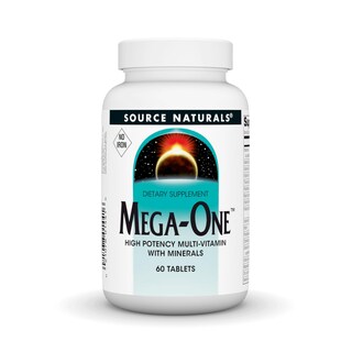 Foto 1 | Supplement Source Naturals Mega-one Multiple Sin Hierro, 60 Comprimidos - Venta Internacional.