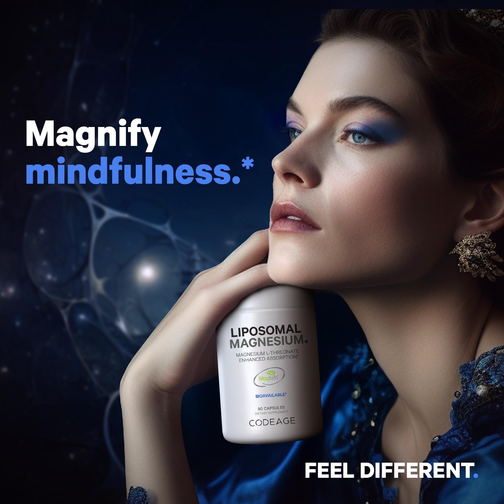 Foto 5 | Suplemento De L-treonato De Magnesio Liposomal Codeage 90 Cápsulas - Venta Internacional.
