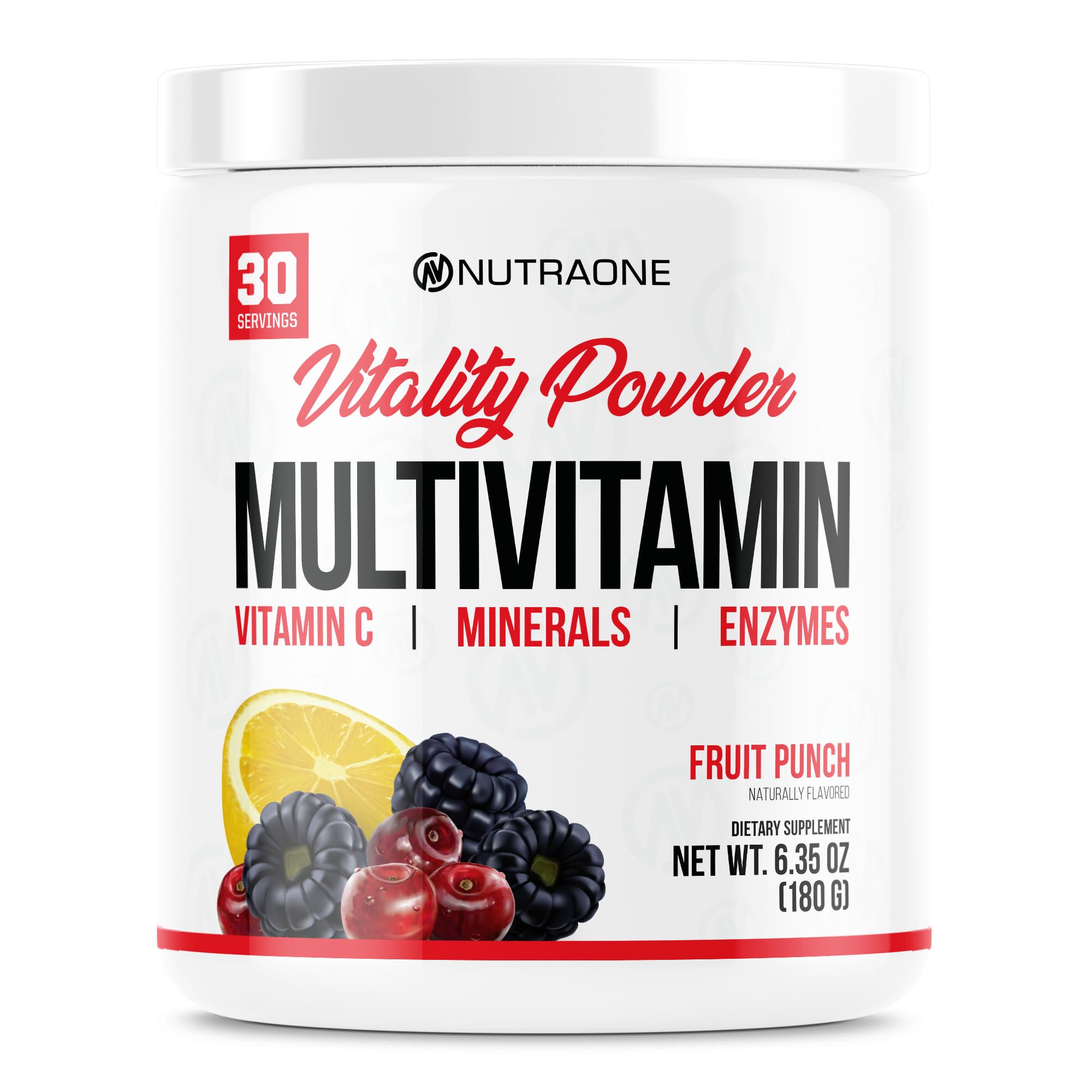 Foto 2 pulgar | Vitamina En Polvo Nutraone Vitality Fruit Punch 30 Porciones - Venta Internacional.