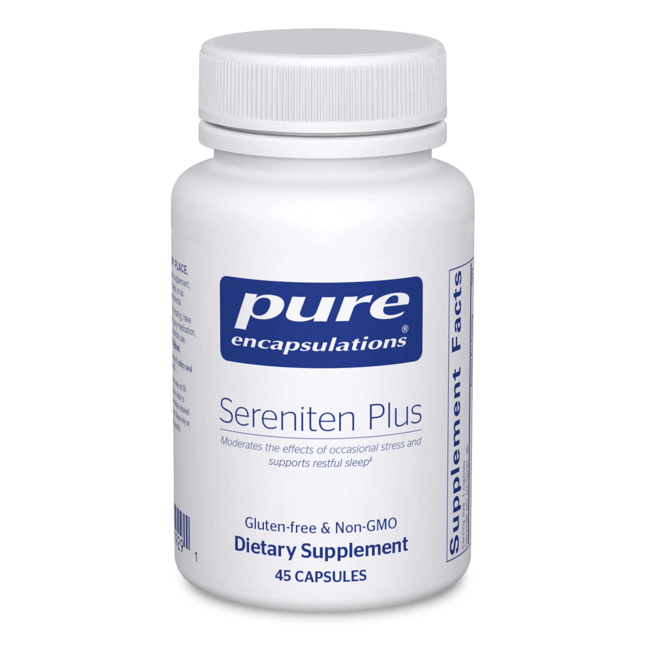 Foto 2 pulgar | Suplemento Pure Encapsulations Sereniten Plus 45 Cápsulas - Venta Internacional.