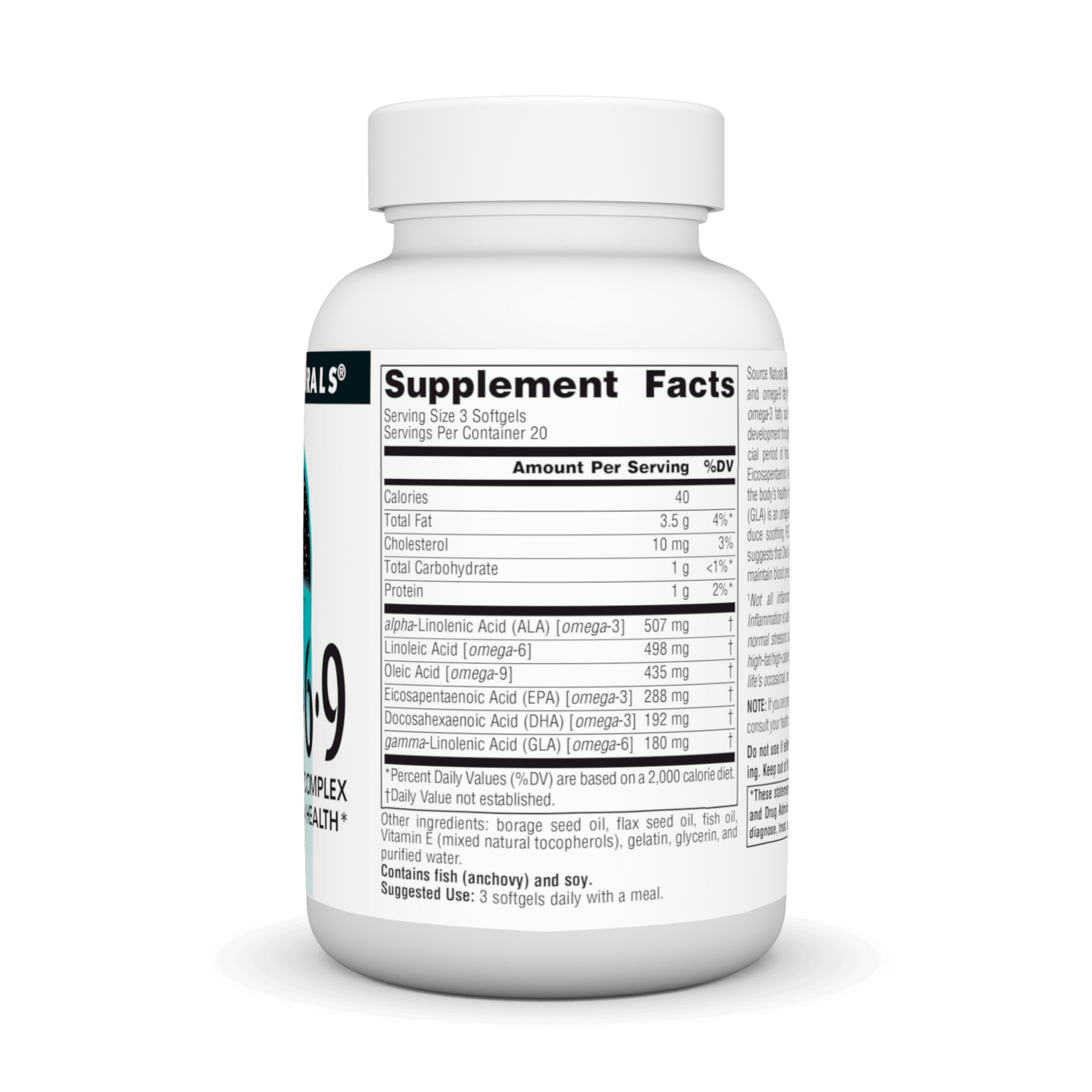 Foto 3 pulgar | Supplement Source Naturals Omega 3-6-9 60 Cápsulas Blandas - Venta Internacional.