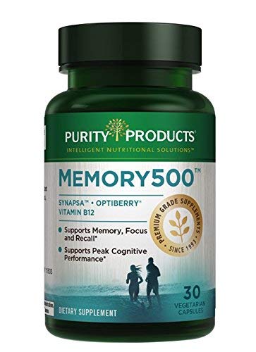 Foto 2 pulgar | Suplemento Purity Products Memory500 Bacopa Monniera 30 Cápsulas - Venta Internacional.