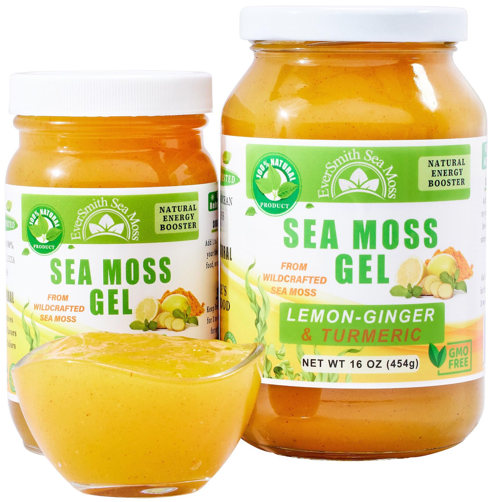 Gel De Musgo Marino Eversmith Organics Wildcrafted Irish, 480 Ml - Venta Internacional.