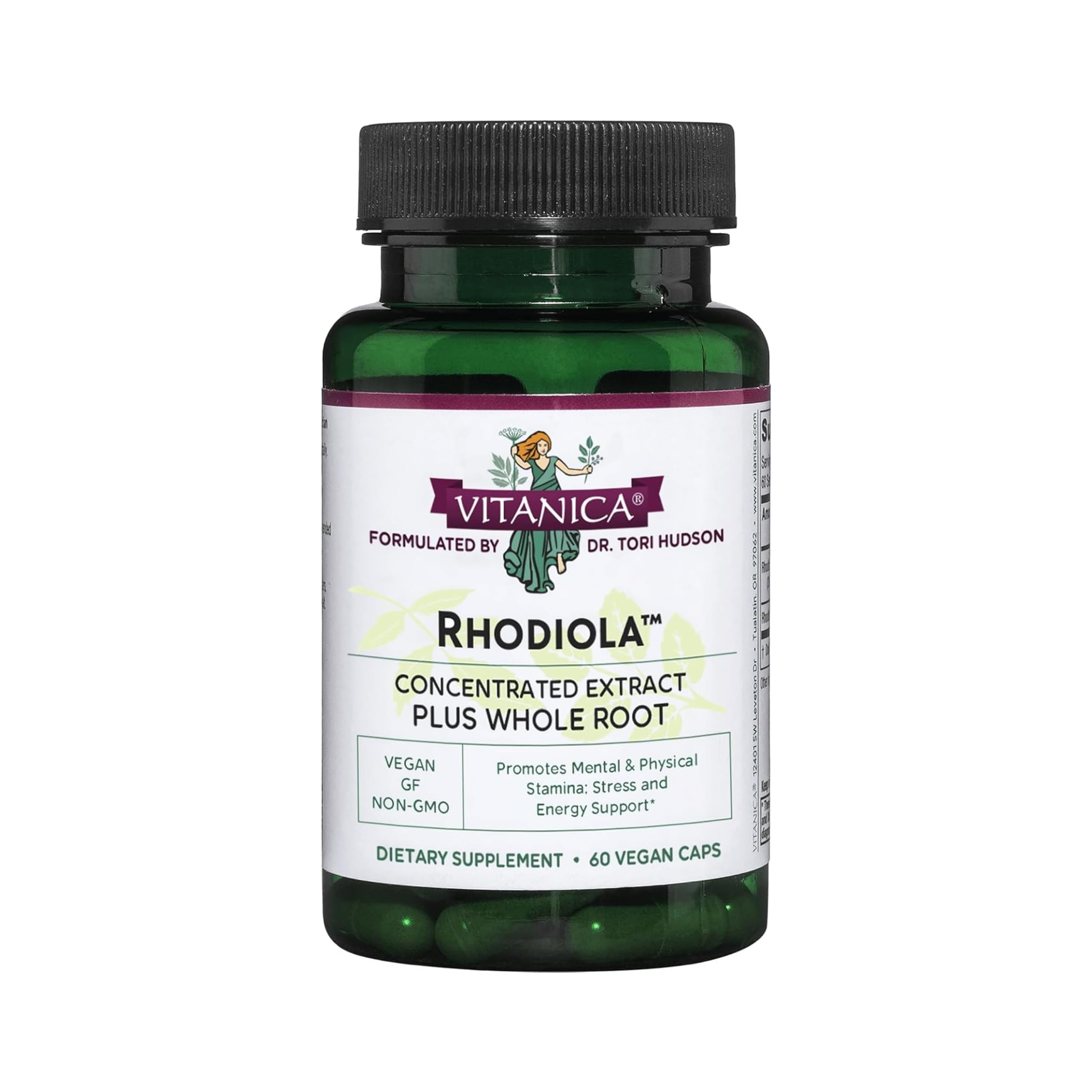 Foto 2 pulgar | Suplemento De Extracto De Raíz De Rhodiola Rosea De Vitanica 200 Mg 60 Cápsulas - Venta Internacional.