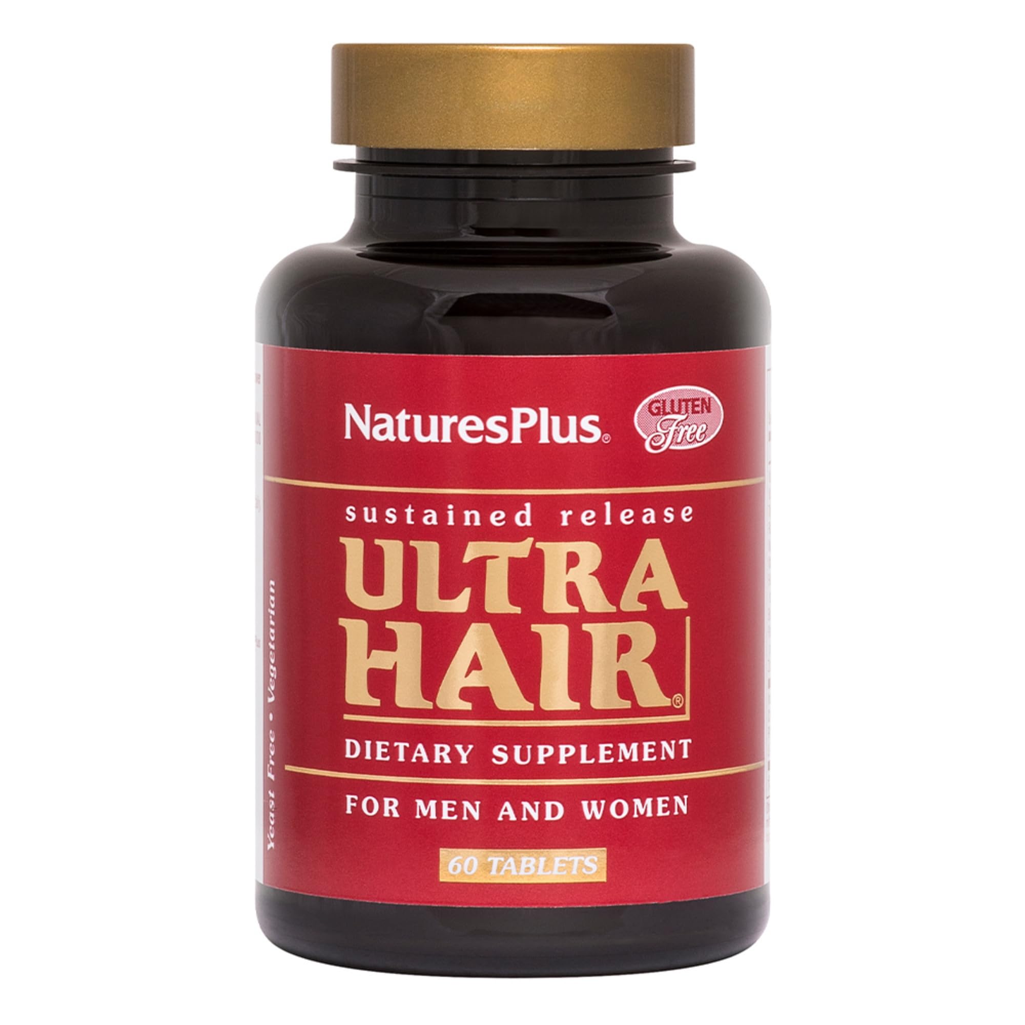 Foto 1 | Suplemento Natures Plus Ultra Hair De Liberación Sostenida, 60 Tabletas - Venta Internacional.