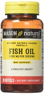 Foto 1 | Suplemento De Aceite De Pescado Mason Natural 1000 Mg 90 Cápsulas Blandas - Venta Internacional.