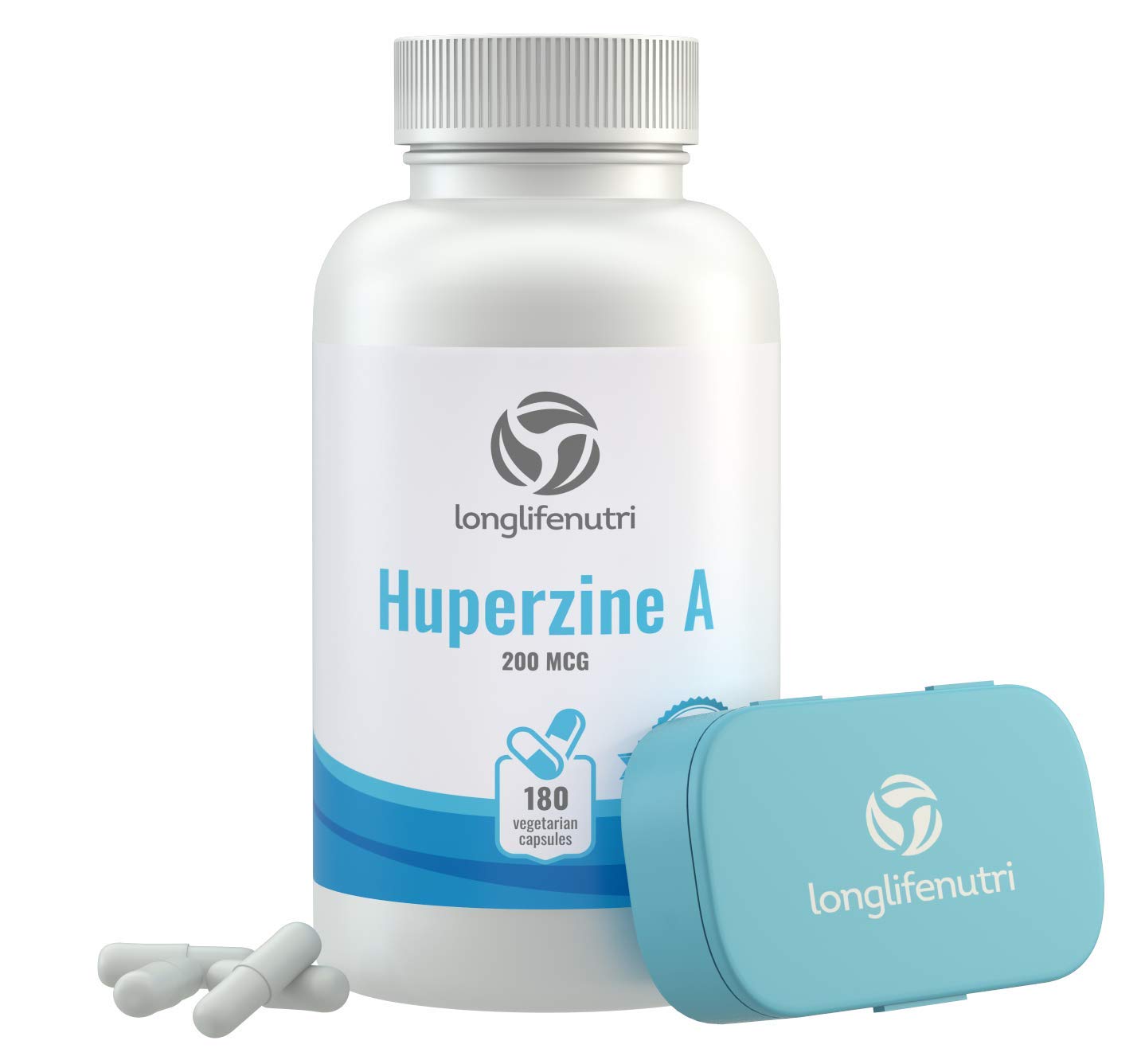 Foto 2 pulgar | Suplemento Longlife Nutri Huperzine A 200 Mcg 180 Cápsulas - Venta Internacional.