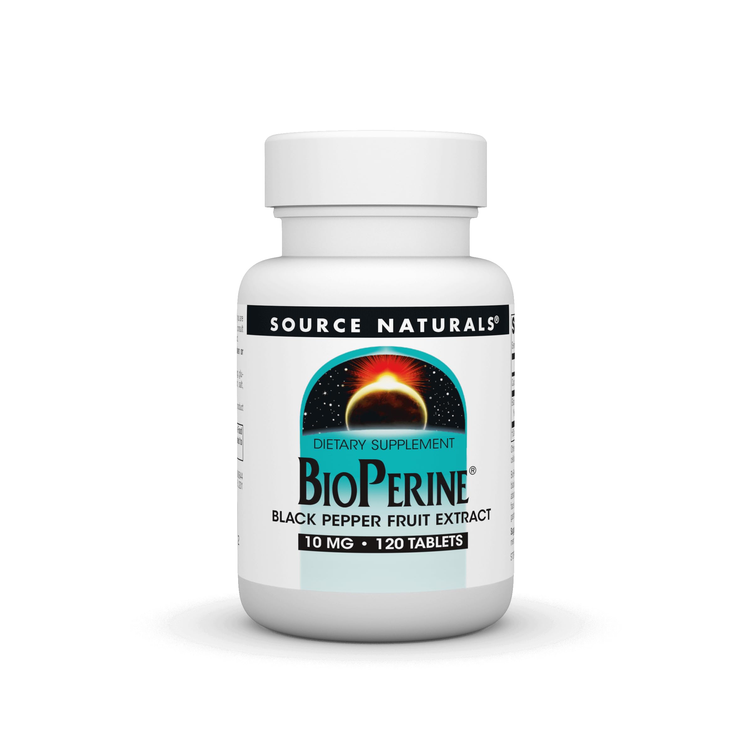 Foto 2 pulgar | Pimienta Negra Bioperine De Supplement Source Naturals, 10 Mg, 120 Comprimidos - Venta Internacional.