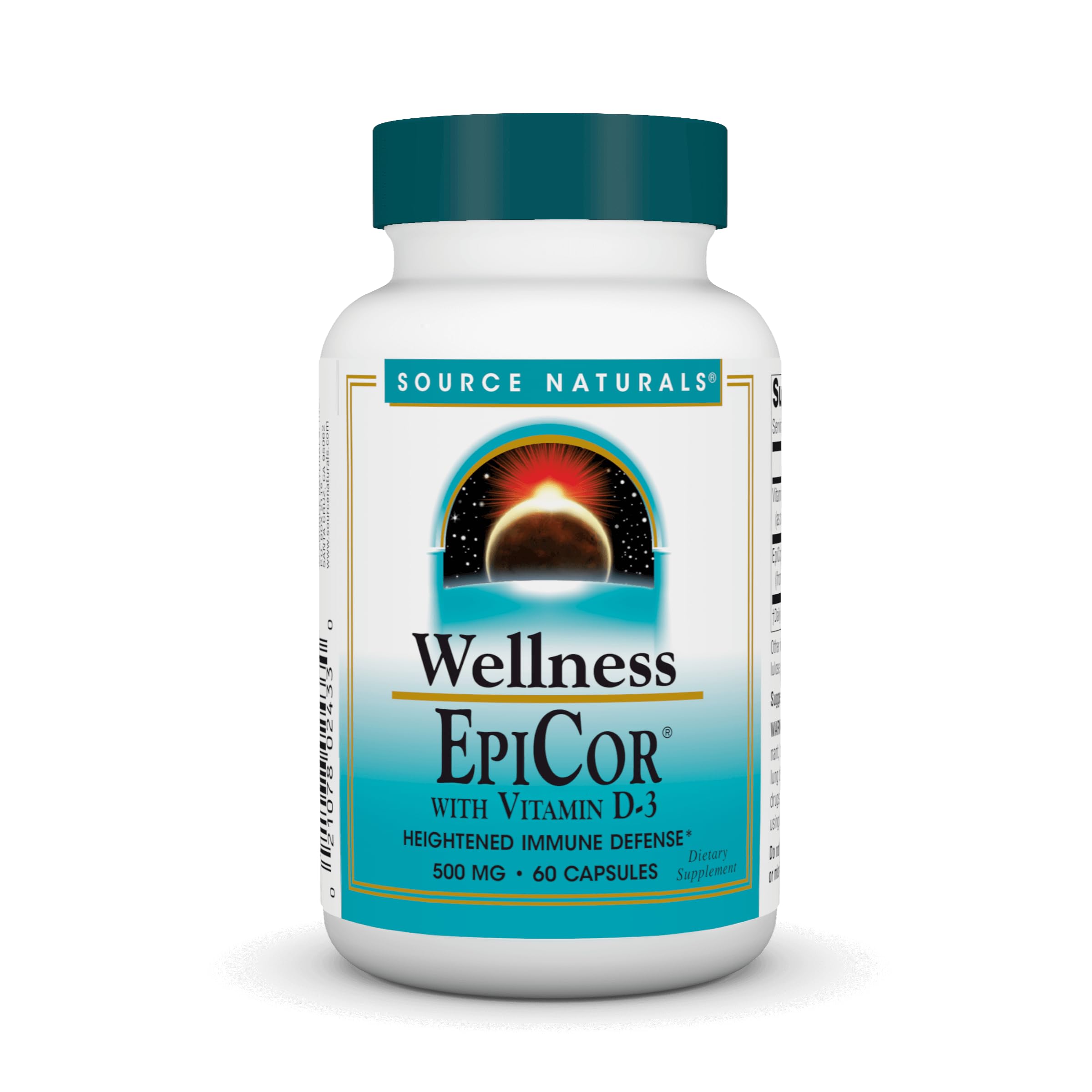 Foto 2 pulgar | Suplemento Source Naturals Wellness Epicor Con Vitamina D-3 60 Cápsulas - Venta Internacional.