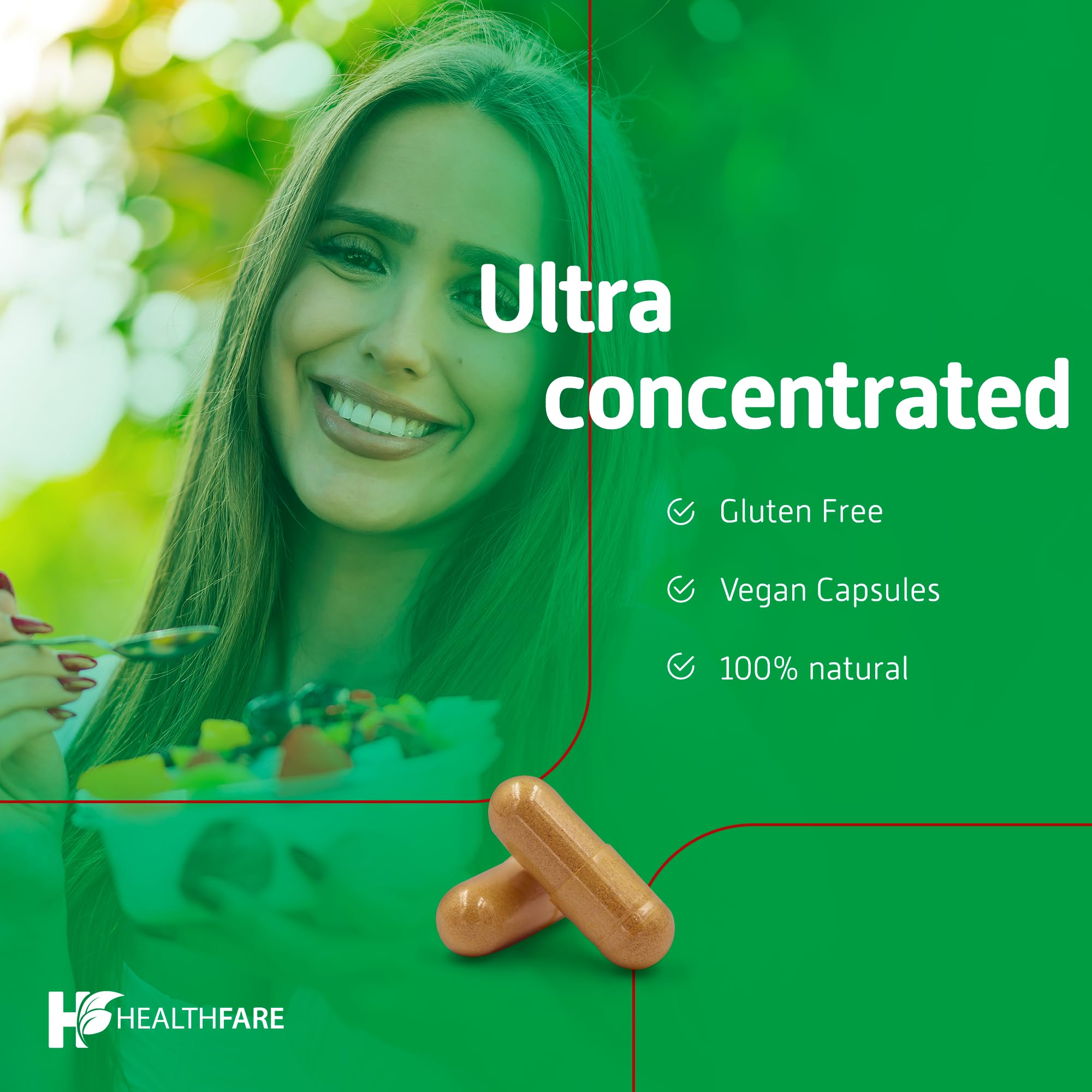 Foto 6 | Extracto De Melón Amargo Orgánico Supplement Healthfare 9500 Mg - Venta Internacional.