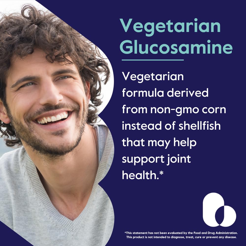 Foto 5 pulgar | Suplemento Bestvite De Glucosamina Vegetariana 1000 Mg 120 Cápsulas - Venta Internacional.