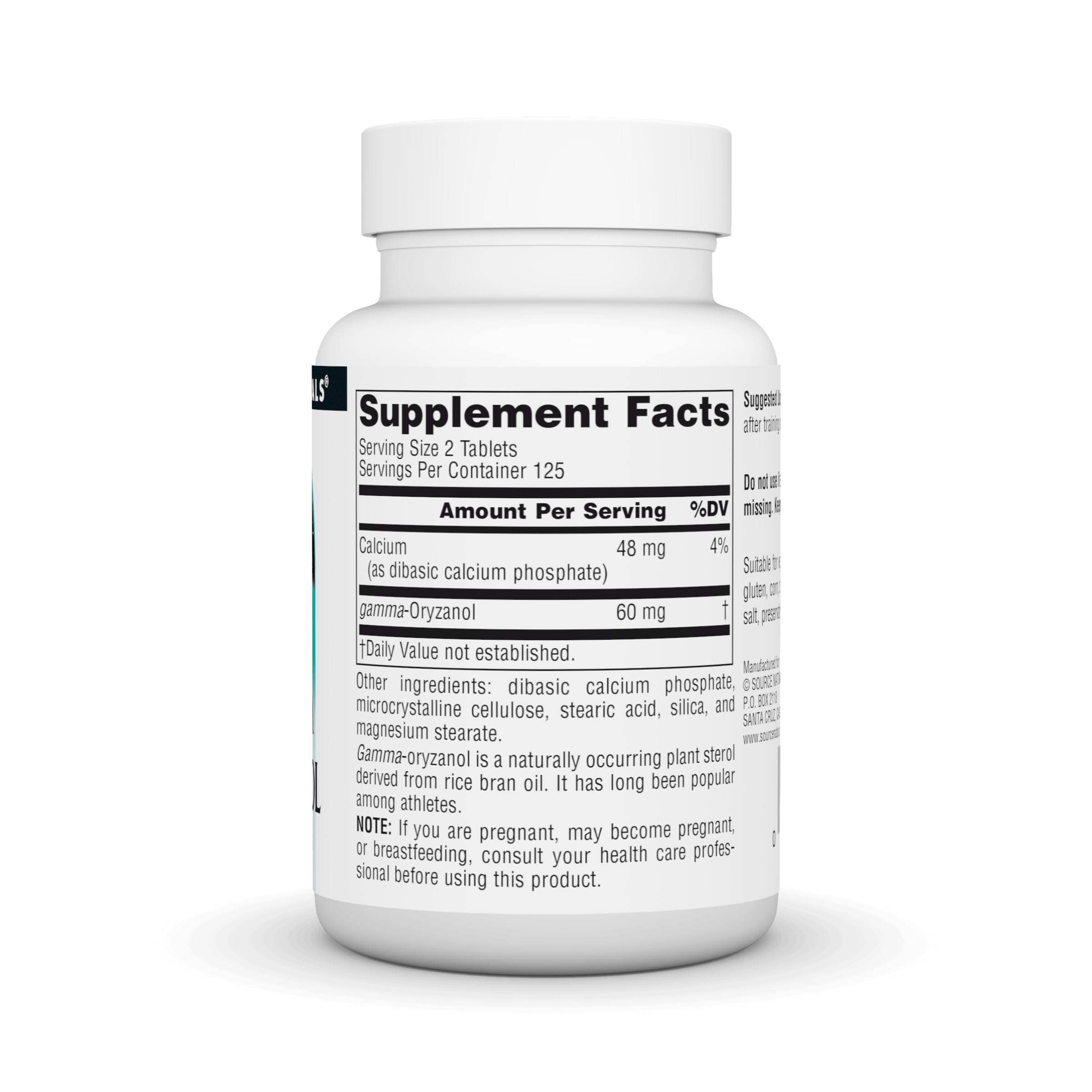 Foto 3 pulgar | Suplemento Dietético Source Naturals Gamma Oryzanol 30 Mg 250 Comprimidos - Venta Internacional.