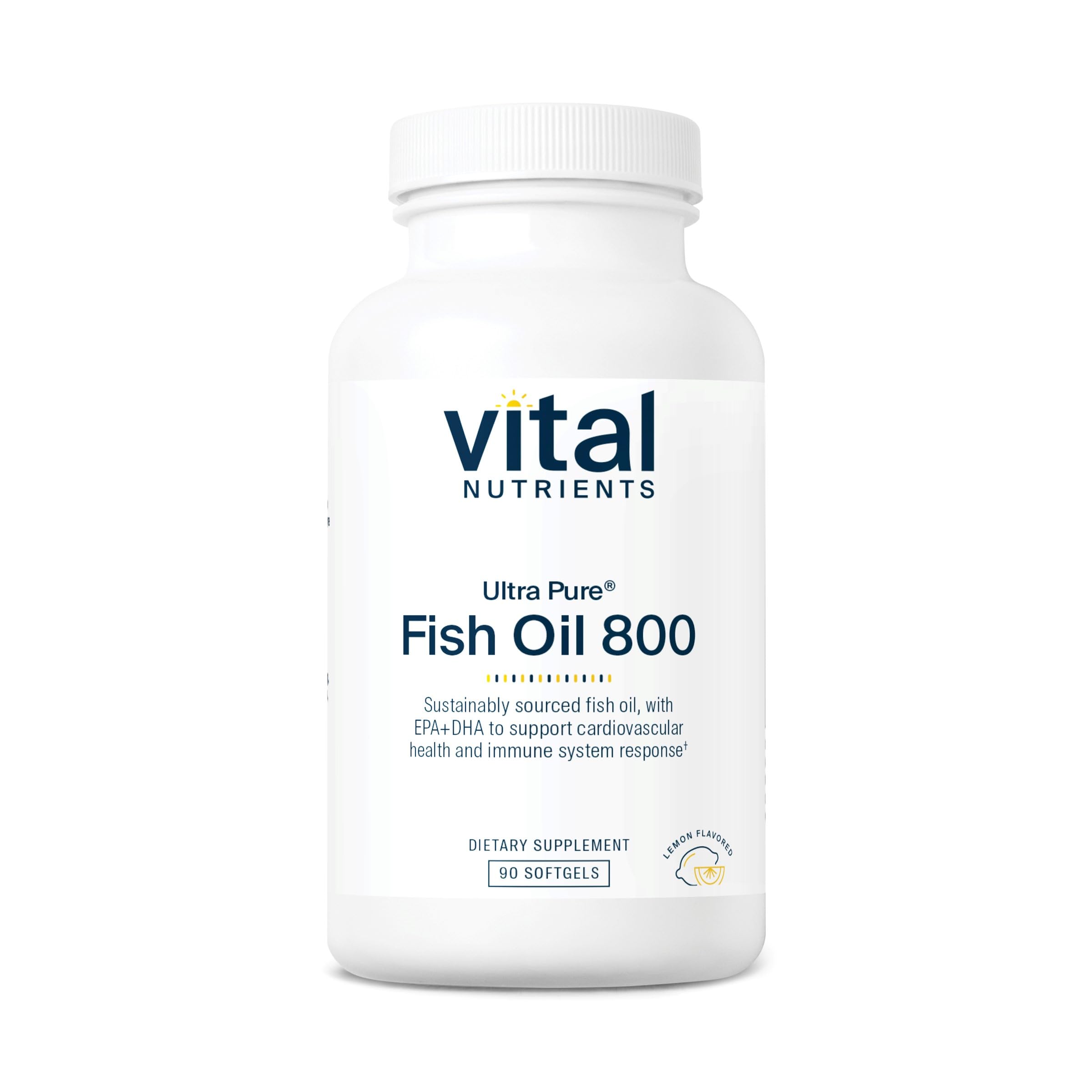 Foto 2 pulgar | Suplemento Vital Nutrients Ultra Pure  Fish Oil 800 90 Cápsulas Blandas - Venta Internacional.