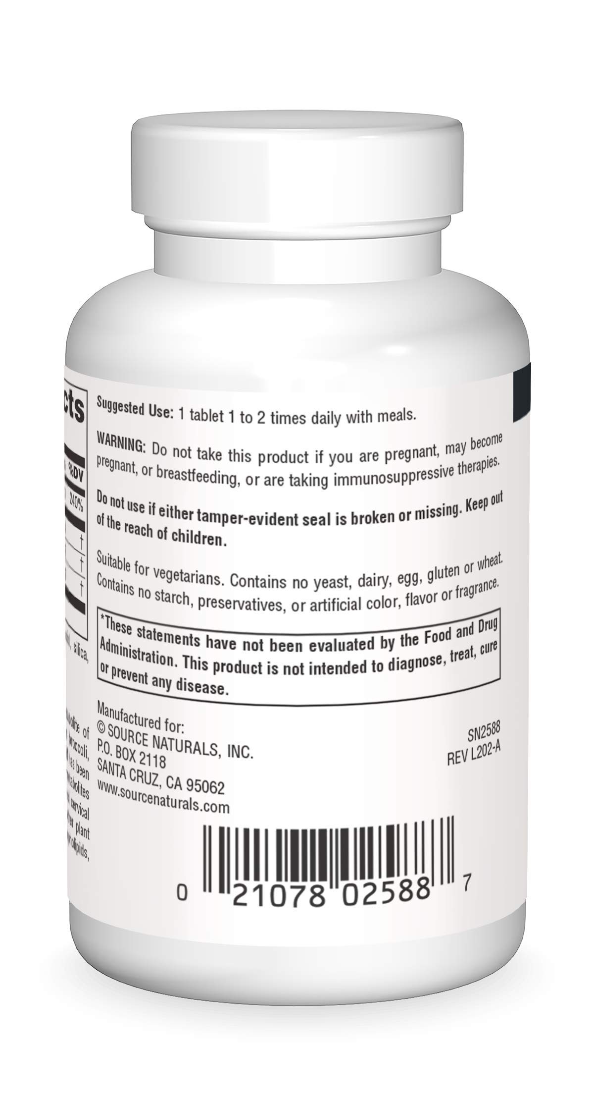 Foto 3 pulgar | Supplement Source Naturals Dim Diindolilmetano 200 Mg 30 Comprimidos - Venta Internacional.