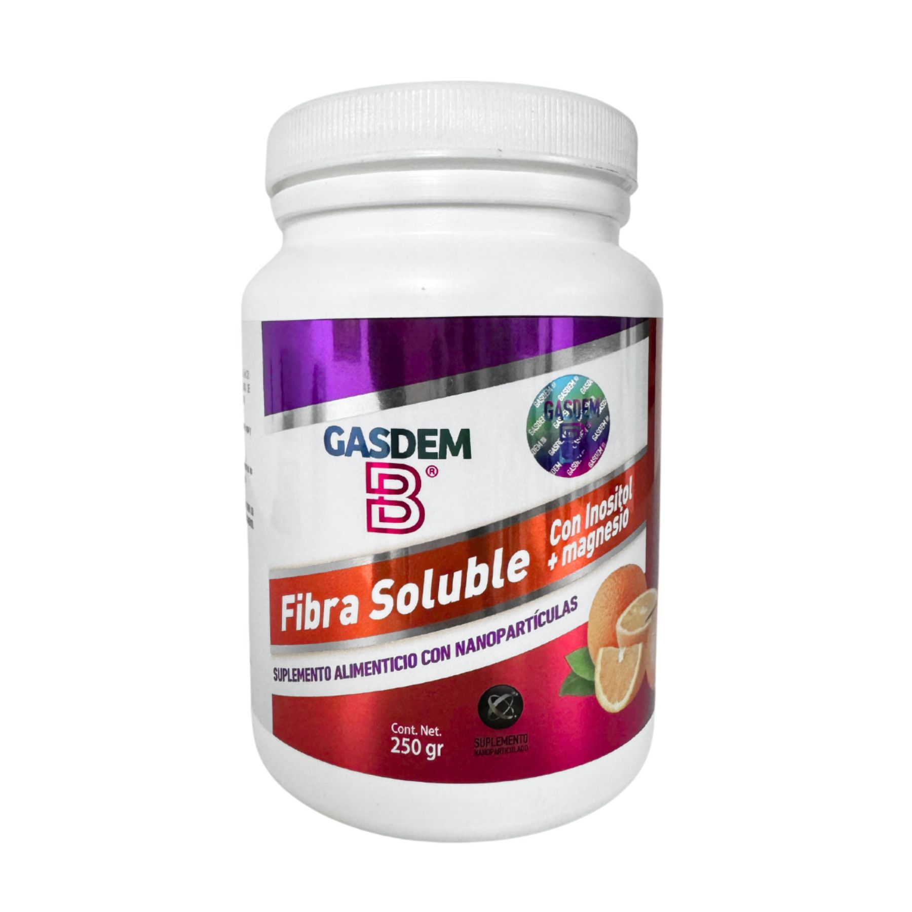 Foto 2 pulgar | Gasdem-b  Fibra Con Inositol + Magnesio