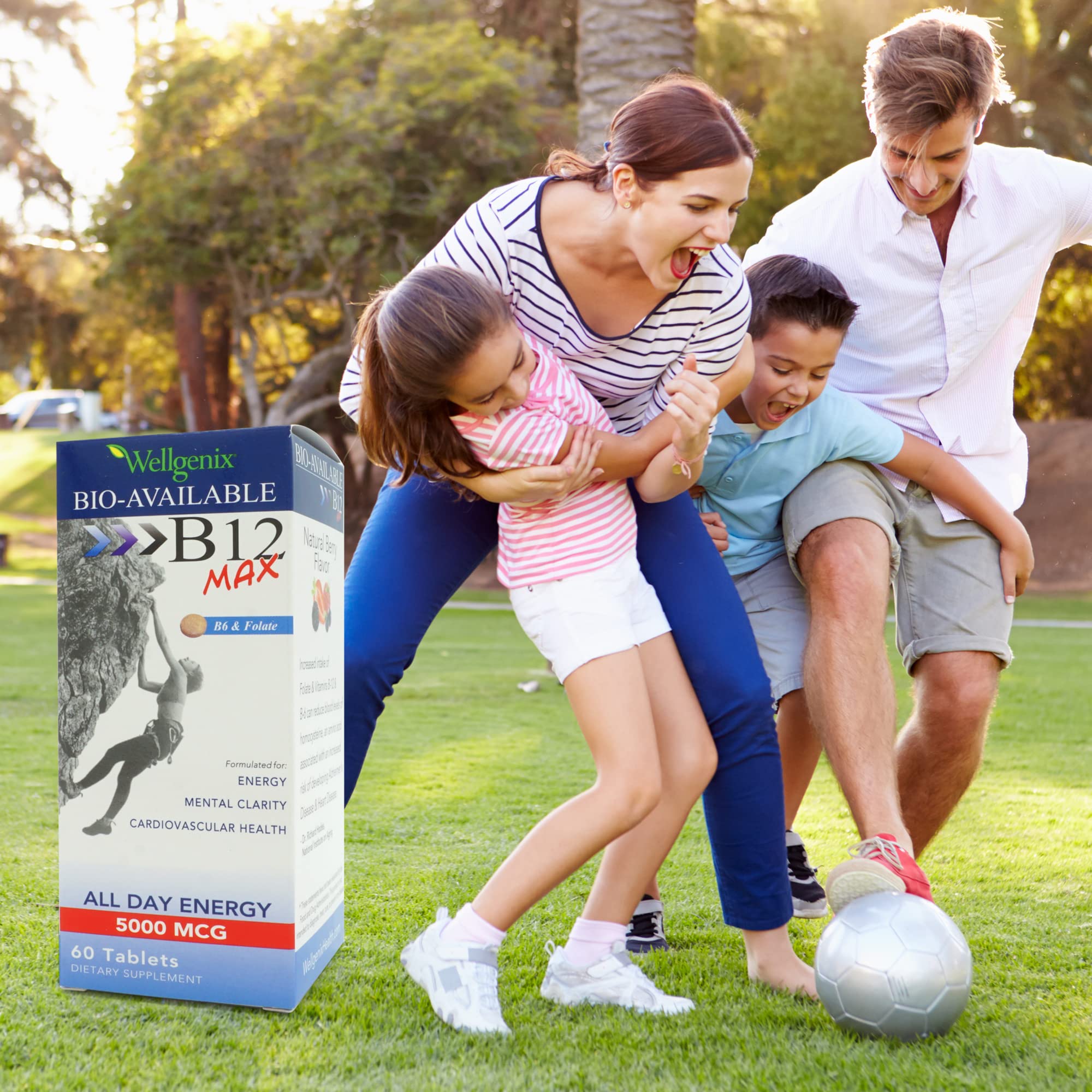 Foto 8 pulgar | Suplemento De Folato B12 B6 Sublingual Biodisponible De Wellgenix - Venta Internacional.