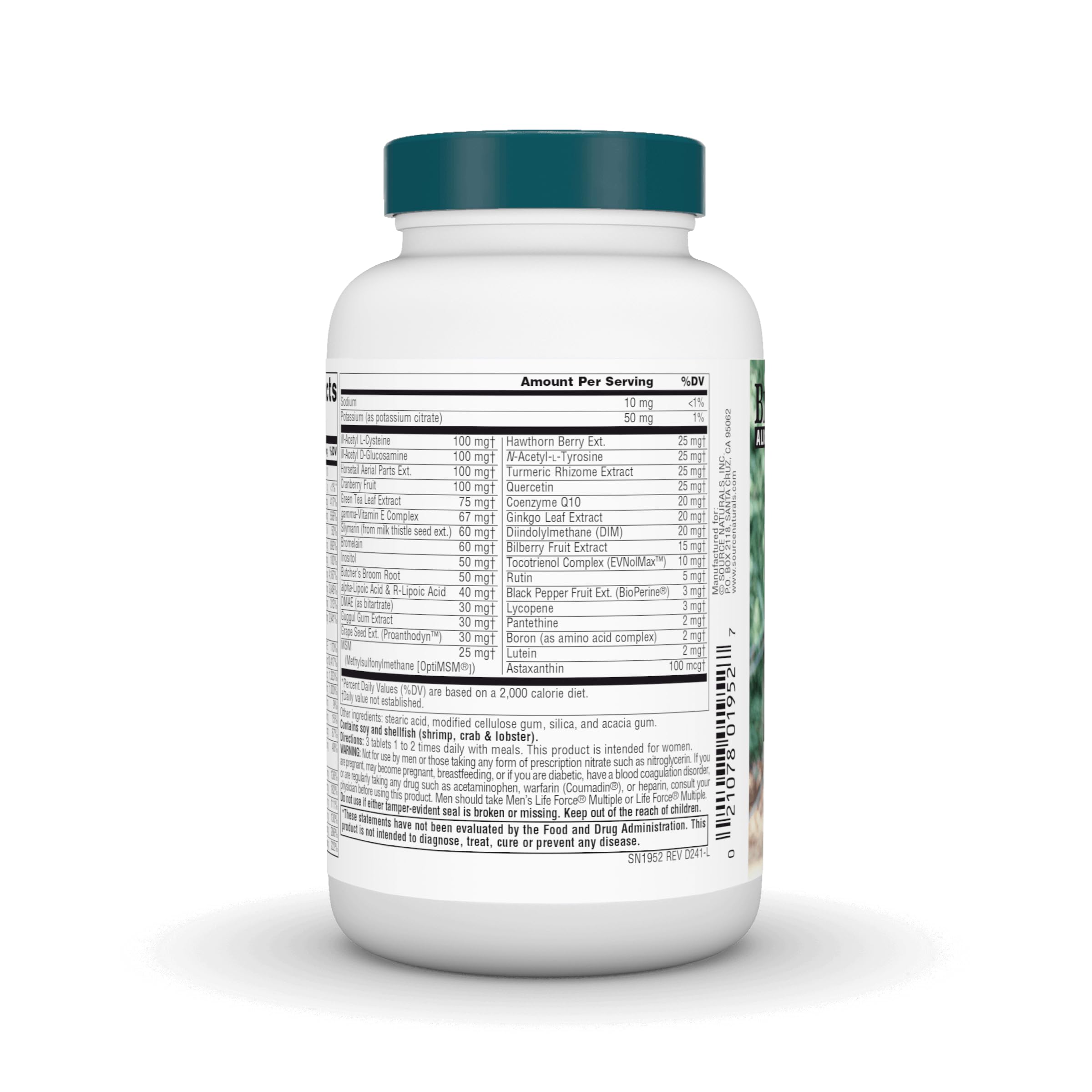 Foto 3 | Supplement Source Naturals Women's Life Force 90 Comprimidos - Venta Internacional.
