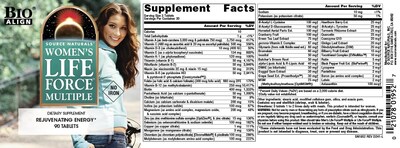Foto 4 | Supplement Source Naturals Women's Life Force 90 Comprimidos - Venta Internacional.