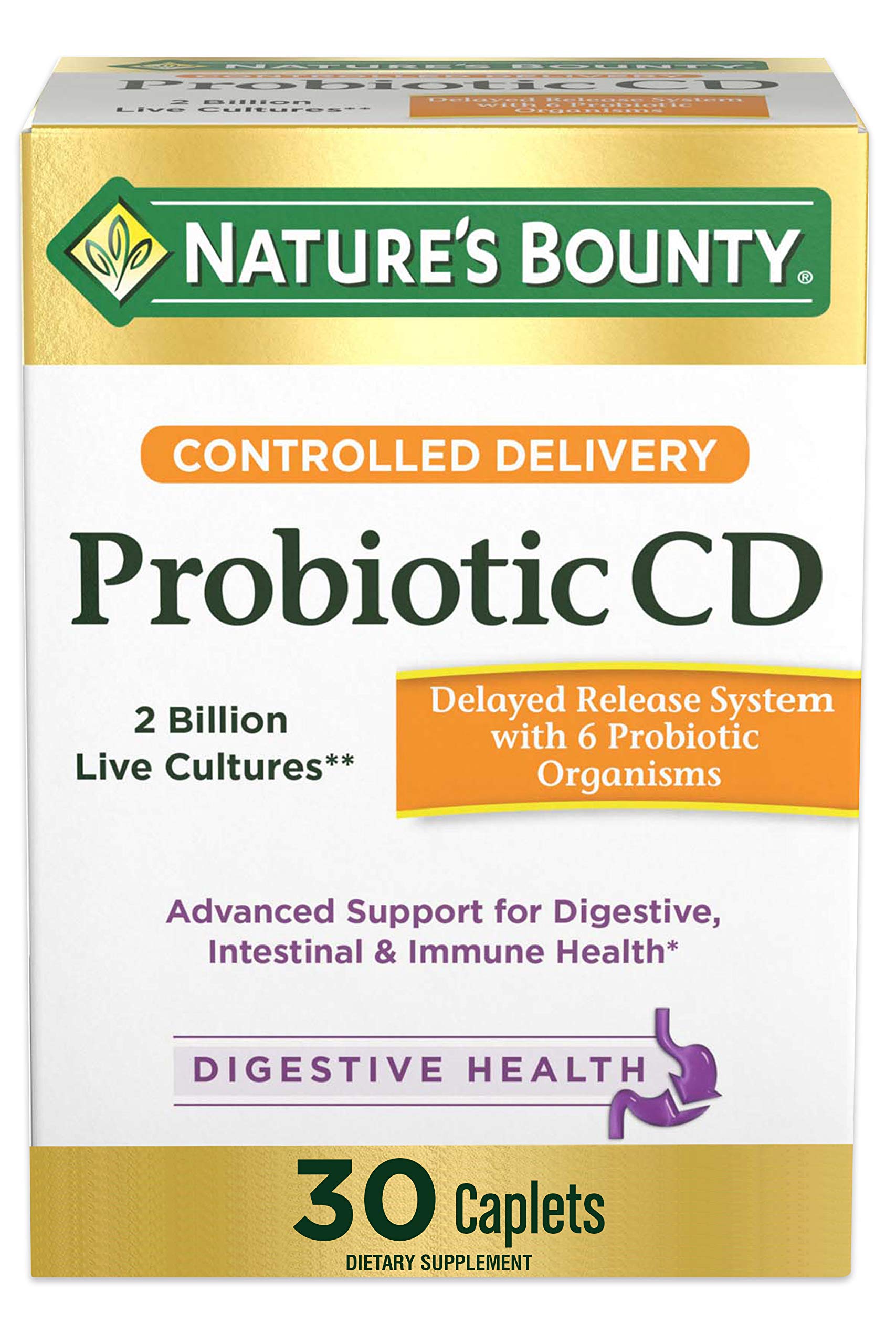 Foto 2 pulgar | Probióticos Cd Controlada Nature's Bounty - Venta Internacional
