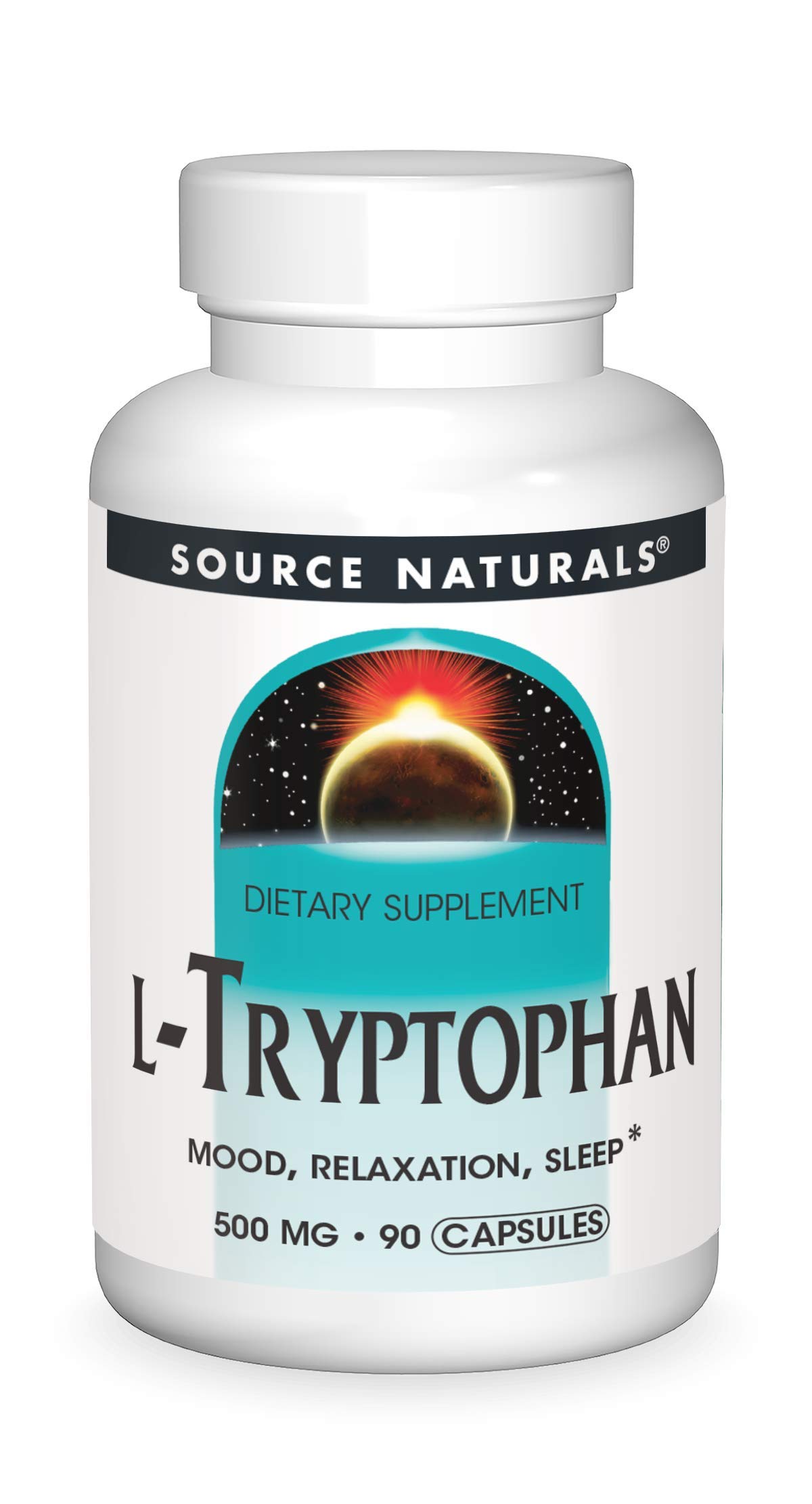 Foto 2 pulgar | Suplement Source Naturals L-triptófano 500 Mg - 90 Cápsulas - Venta Internacional.