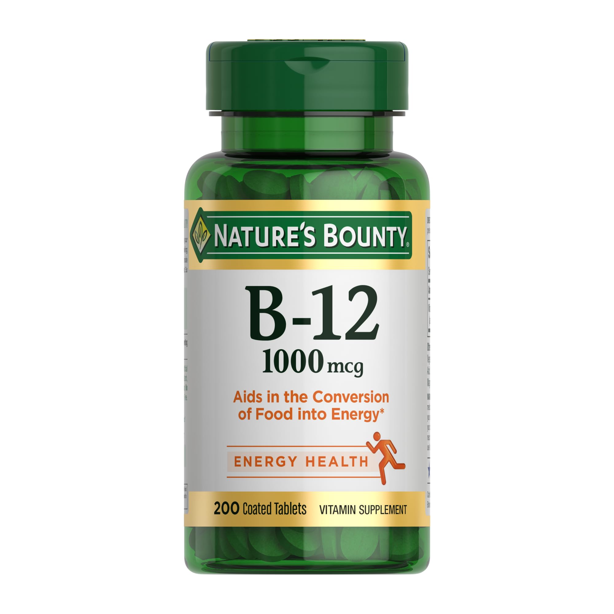 Foto 2 pulgar | Suplemento De Vitamina B12 De Nature's Bounty, 1000 Mcg, 200 Tabletas - Venta Internacional.