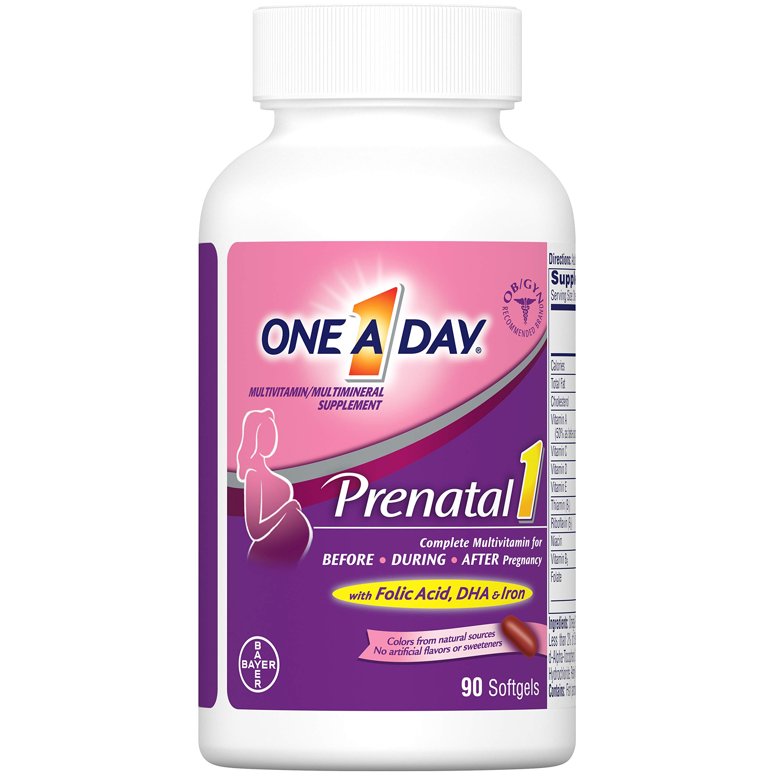 Foto 2 pulgar | Suplemento Multivitamínico Prenatal 1 Para Mujer, Una Vez Al Día, 90 Unidades - Venta Internacional.