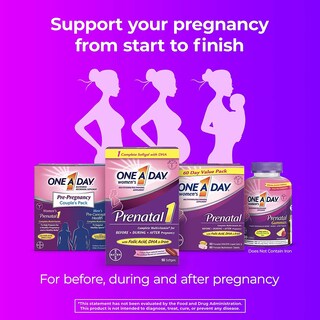 Foto 6 | Suplemento Multivitamínico Prenatal 1 Para Mujer, Una Vez Al Día, 90 Unidades - Venta Internacional.