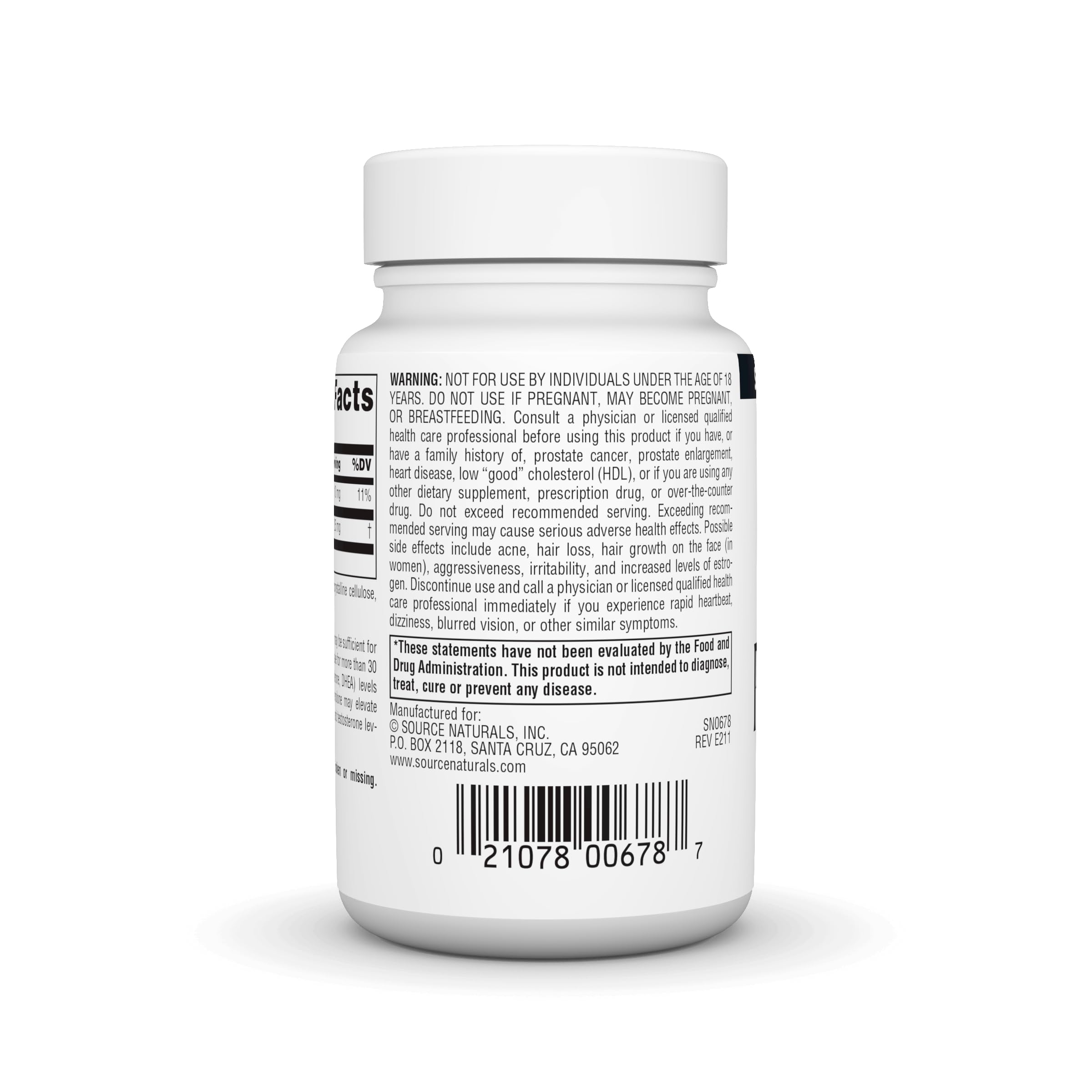 Foto 4 pulgar | Pregnenolona Supplement Source Naturals 25 Mg - 120 Comprimidos - Venta Internacional.