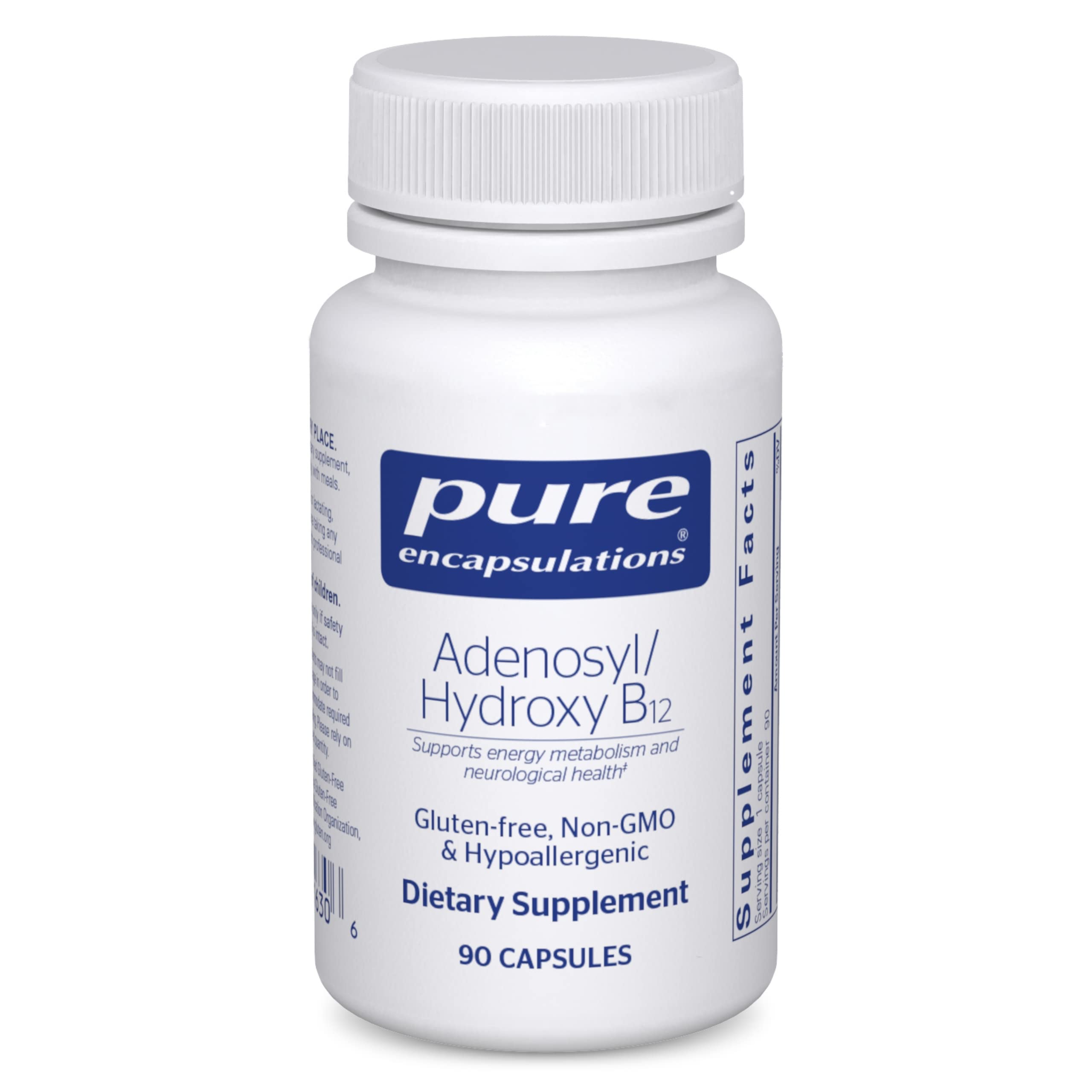 Foto 2 pulgar | Suplemento Pure Encapsulations Adenosyl/hydroxy B12 90 Cápsulas - Venta Internacional.