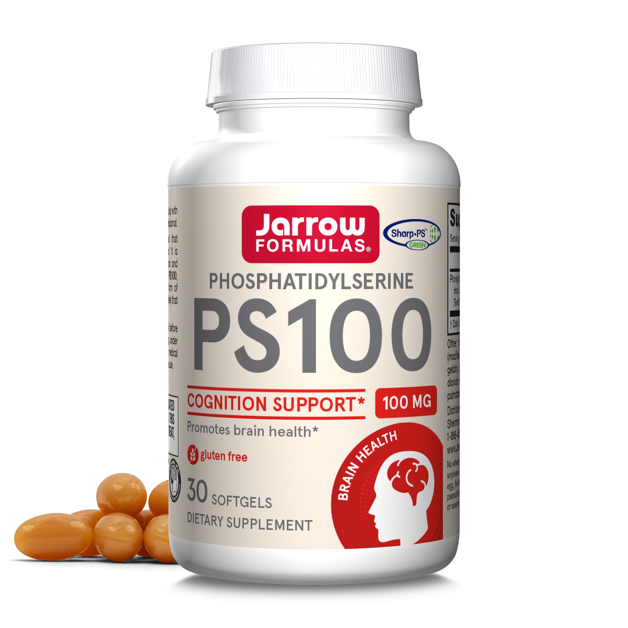 Foto 2 pulgar | Suplemento Jarrow Formulas Ps100 De Fosfatidilserina 100 Mg - Venta Internacional.