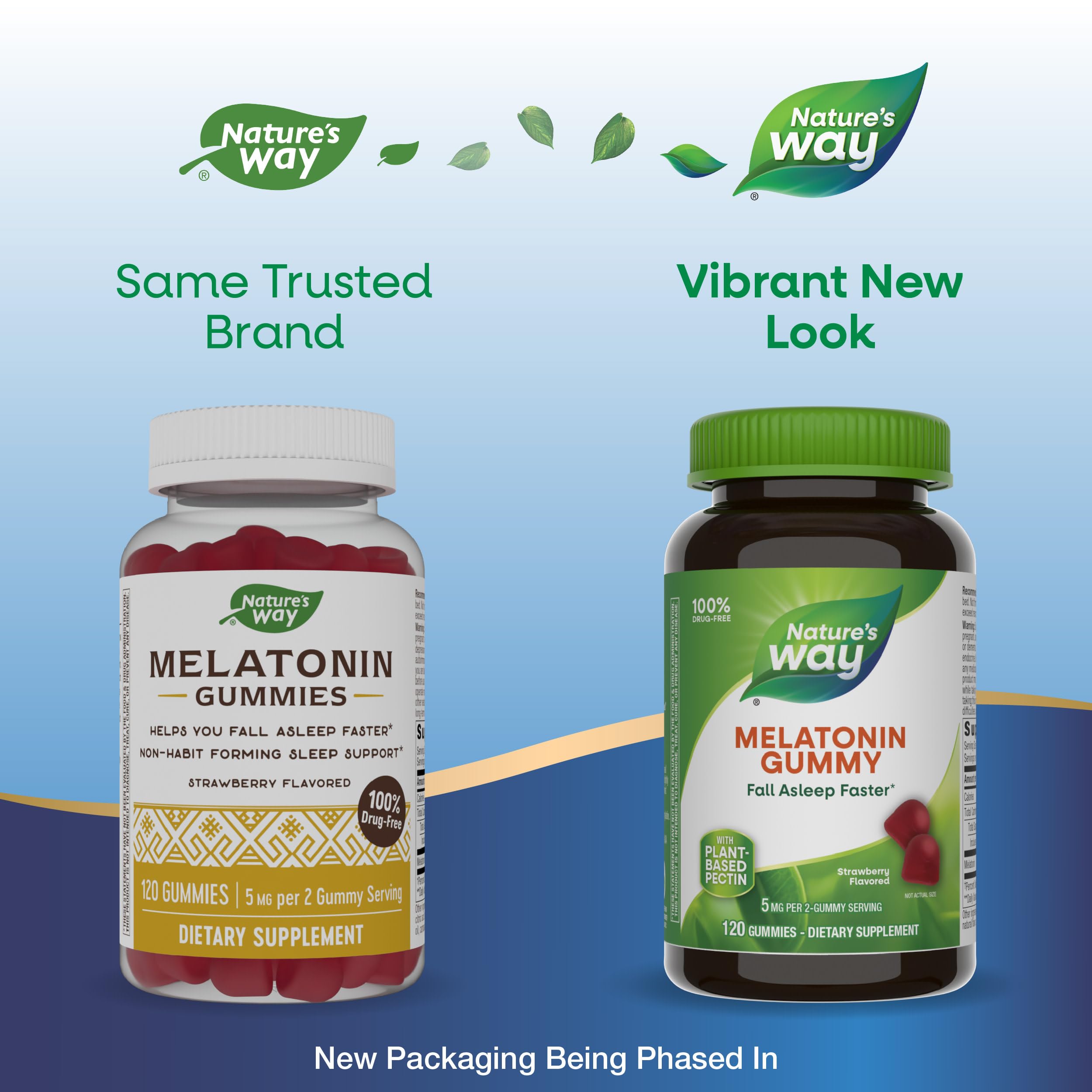 Foto 2 | Suplemento De Gomitas De Melatonina Nature's Way, 5 Mg, 120 Unidades - Venta Internacional.