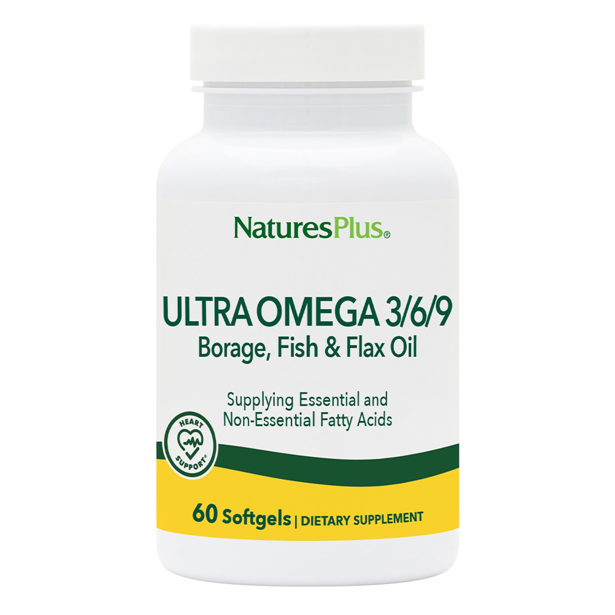 Foto 2 pulgar | Suplemento Natures Plus Ultra Omega 3 6 9 1200 Mg 60 Cápsulas Blandas - Venta Internacional.