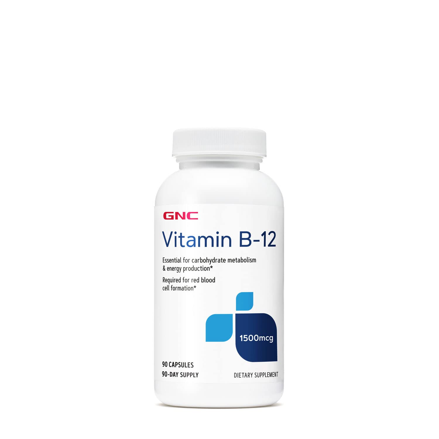 Foto 2 pulgar | Suplemento Gnc De Vitamina B-12 1500 Mcg 90 Cápsulas - Venta Internacional.