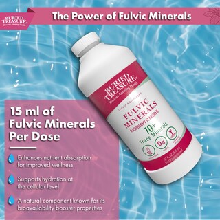 Foto 3 | Suplemento Buried Treasure Fulvic Mineral Complex 946 Ml - Venta Internacional.