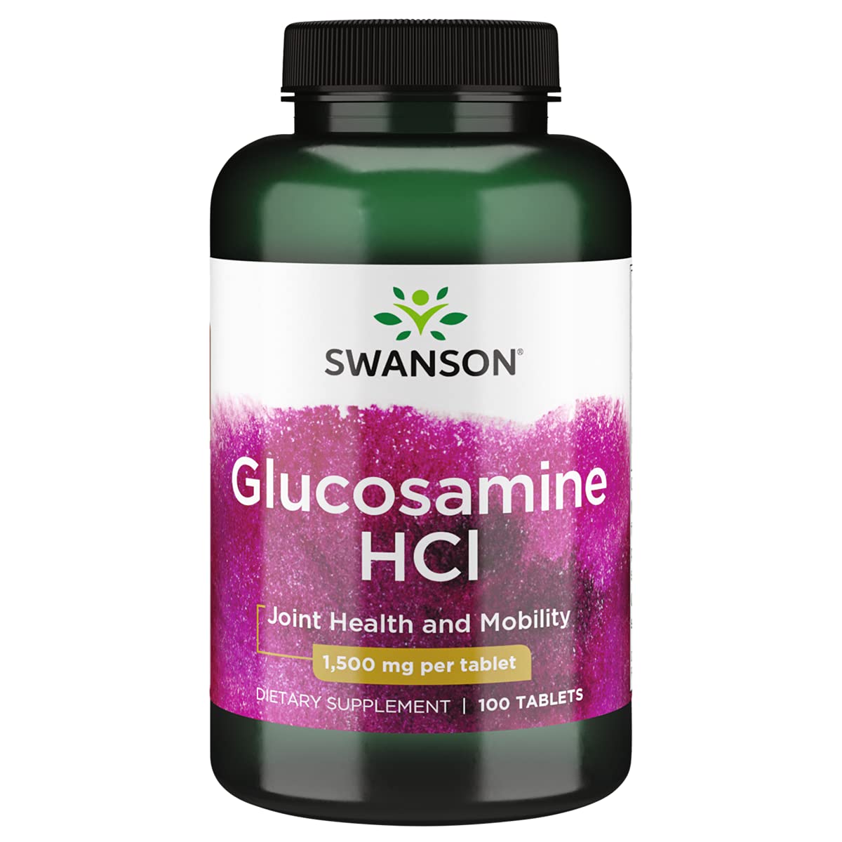 Foto 2 pulgar | Suplemento Swanson Glucosamine Hcl 1500 Mg 100 Tabletas - Venta Internacional.