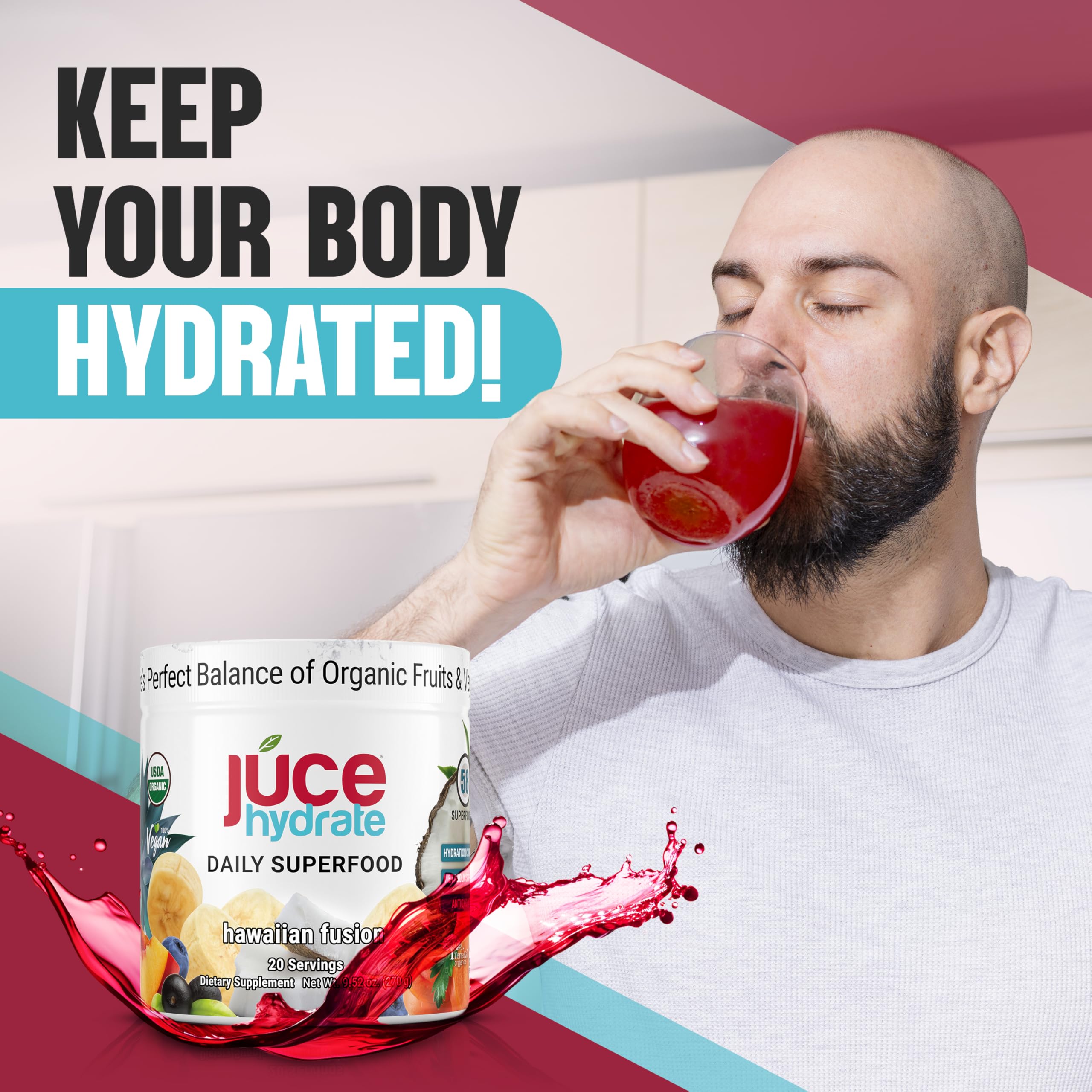 Foto 7 pulgar | Bebida Superalimenticia Terra Kai Organics Jugo Hidratado 240 Ml - Venta Internacional.