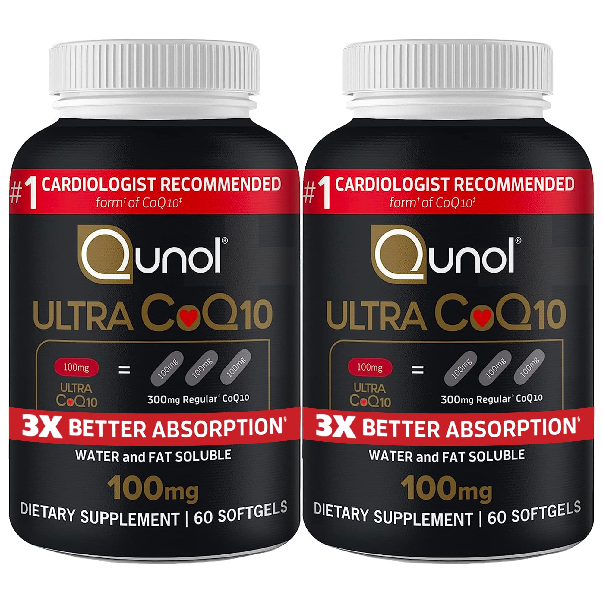 Foto 1 | Suplementos Qunol Coq10 2 Piezas de 60 Tabletas-Venta Internacional