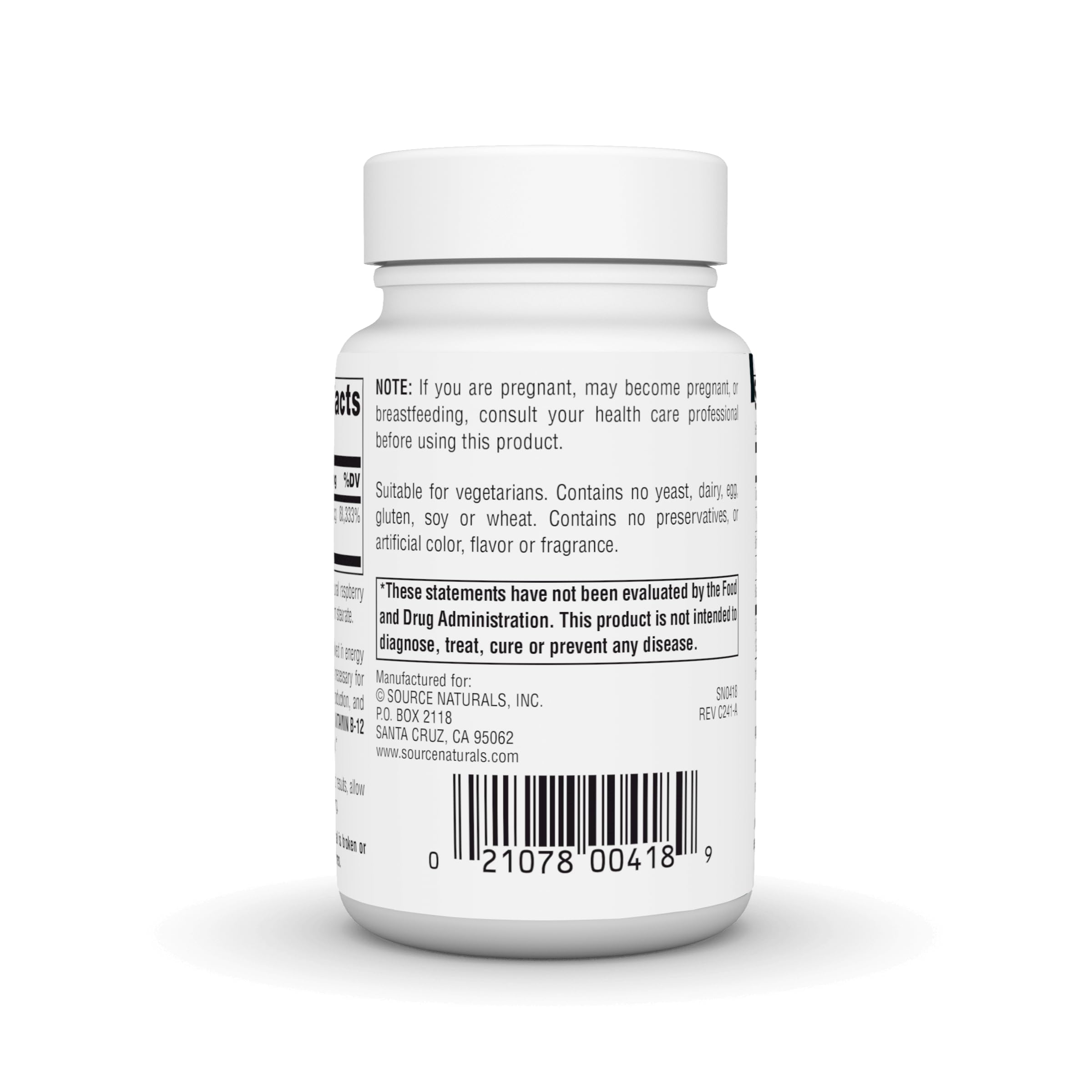 Foto 4 pulgar | Pastillas De Vitamina B-12 Source Naturals 2000 Mcg - 100 Unidades - Venta Internacional.